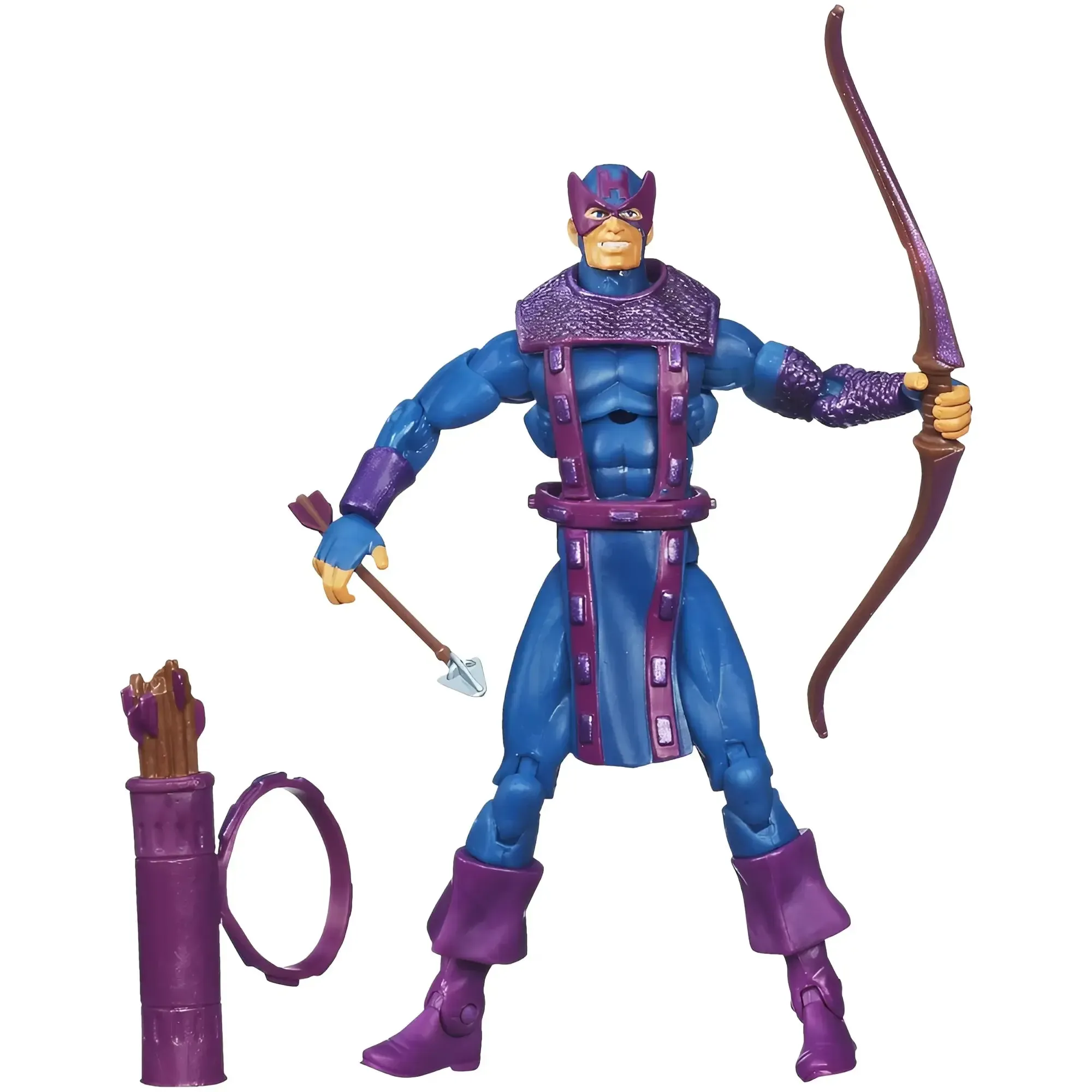 Marvel Universe - Bullseye Dark Hawkeye Action Figure (3.75") - Hasbro - Marvel Universe Series 5 (012) - (2013) - Image 2