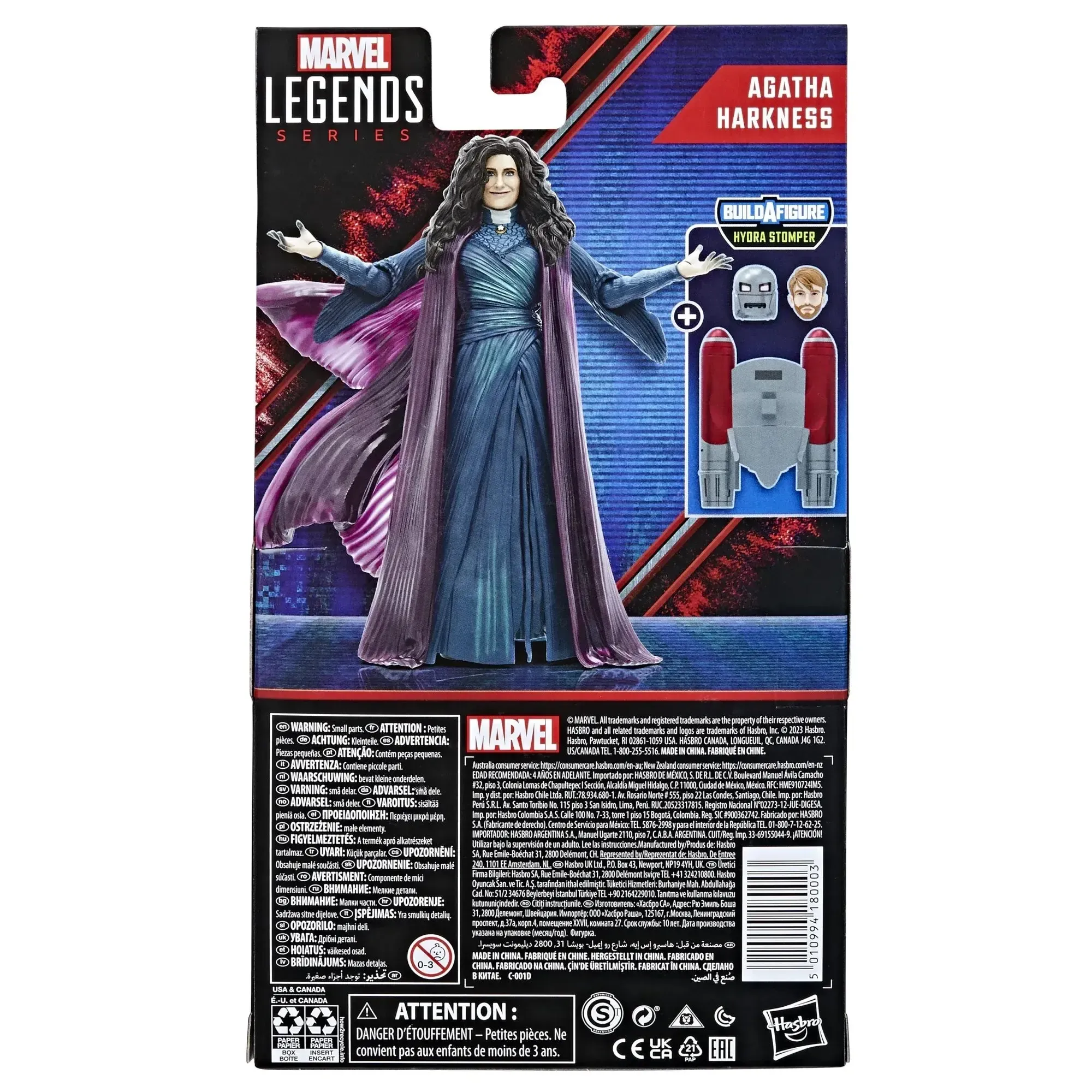Marvel [WandaVision] - Agatha Harkness Action Figure (6") - Hasbro - Legends Series [Build a Figure: Hydra Stomper] - Image 3