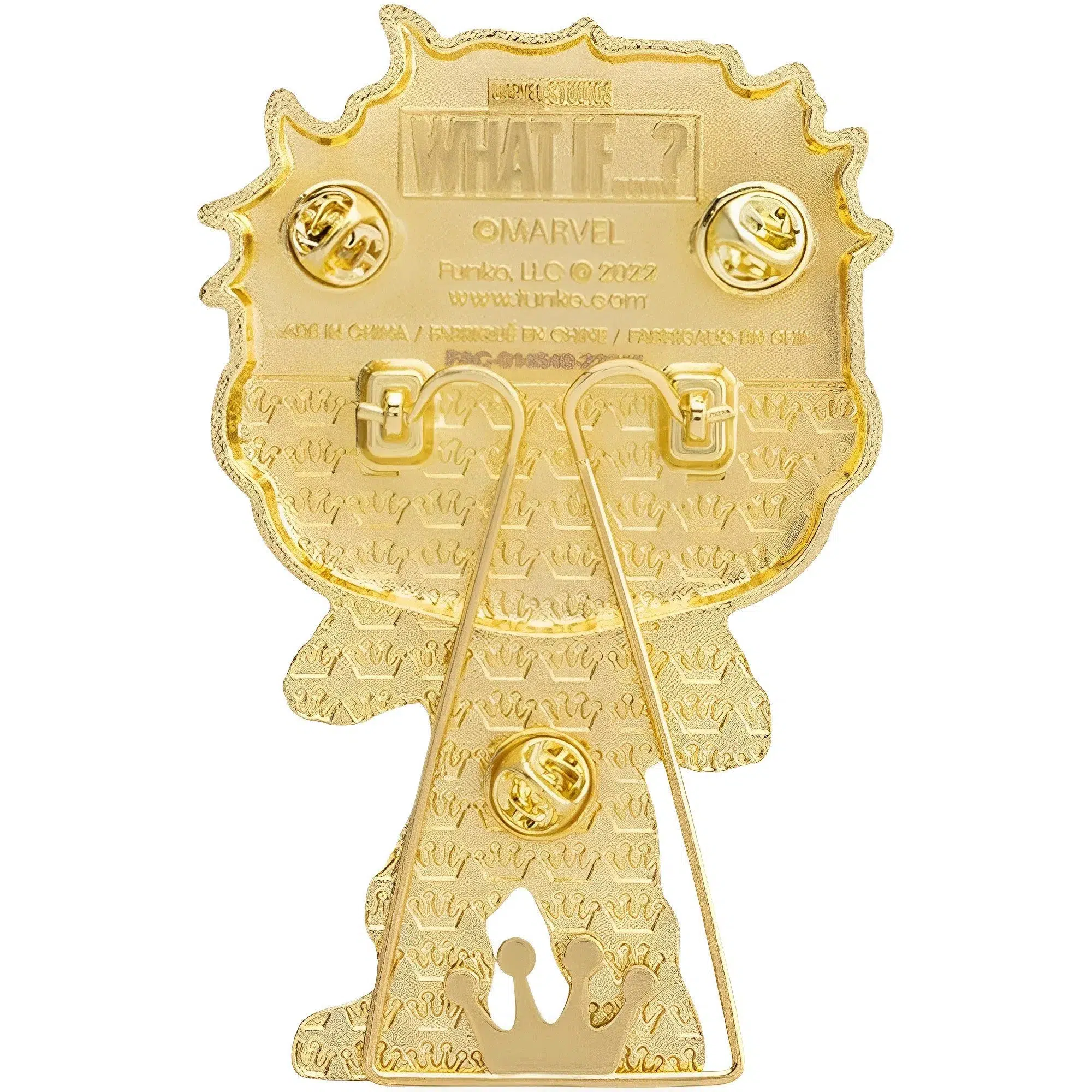Marvel: What If...? - Zombie Iron Man Pin Badge (#20, Glows in the Dark, Enamel) - Funko - Pop! Pin Series - Image 3