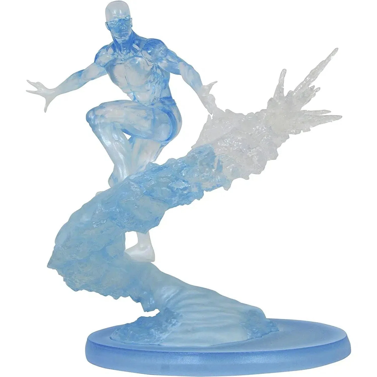 Marvel [X-Men] - Iceman Statue Figure (11", Limited Edition: 1 of 3,000) - Diamond Select Toys - Premier Collection Series - Image 6