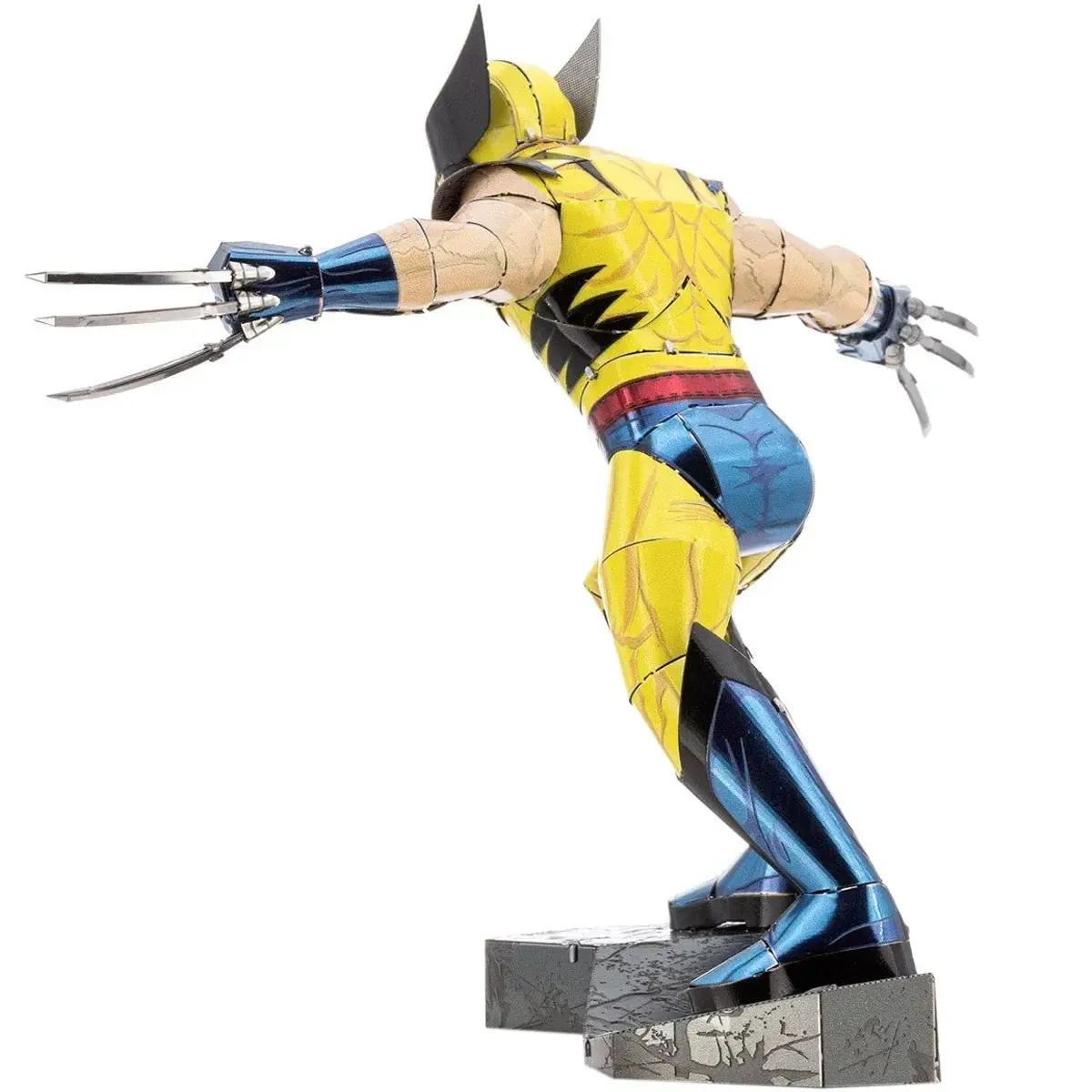 Marvel [X-Men] - Wolverine Figure Model Kit (Steel, Moderate Difficulty) - Fascinations - Metal Earth Series - Image 5