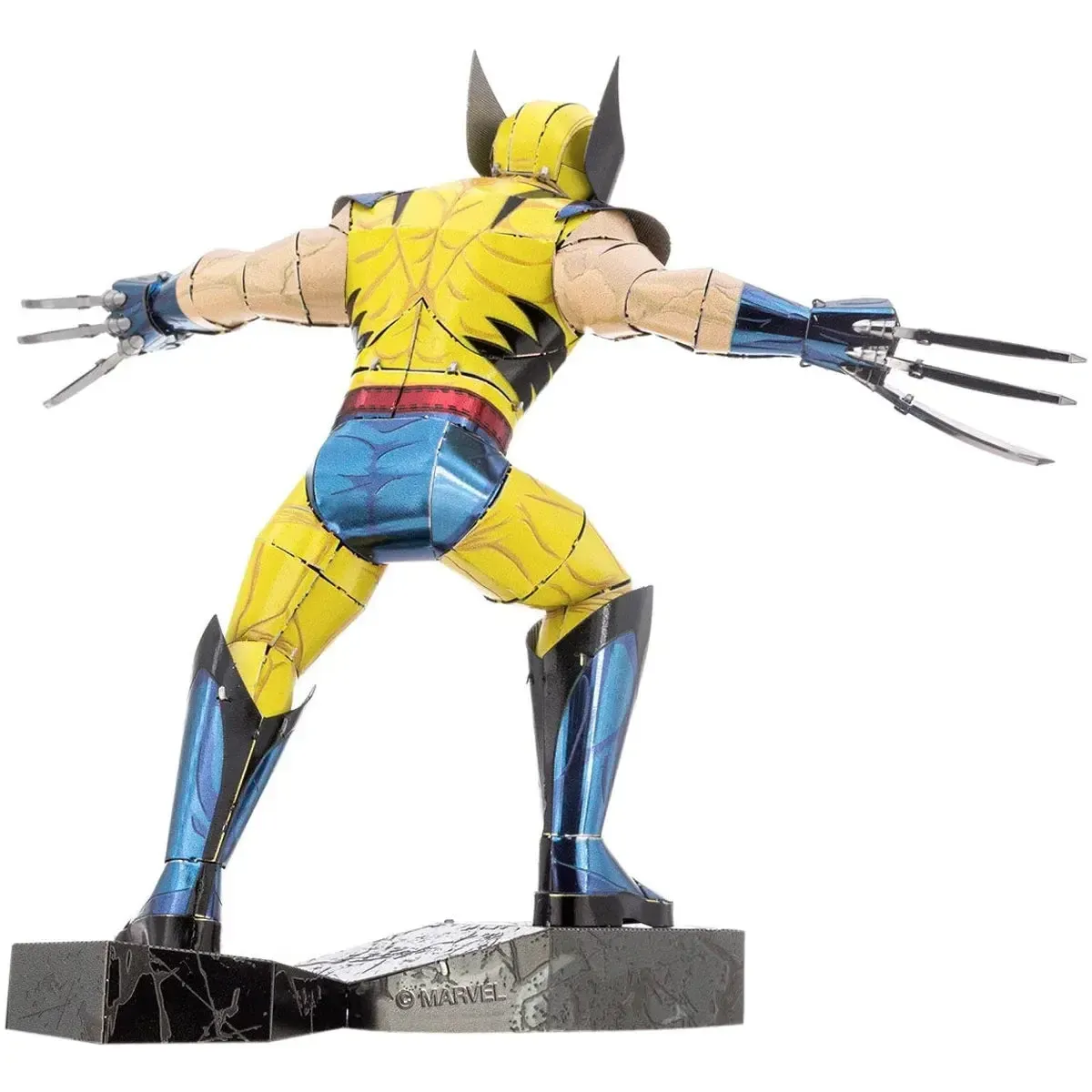 Marvel [X-Men] - Wolverine Figure Model Kit (Steel, Moderate Difficulty) - Fascinations - Metal Earth Series - Image 7