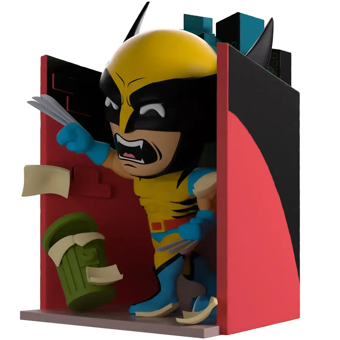Marvel [X-Men: Wolverine Omnibus Vol. 4] - Wolverine in Alleyway Figure (5") - Youtooz - Image 4