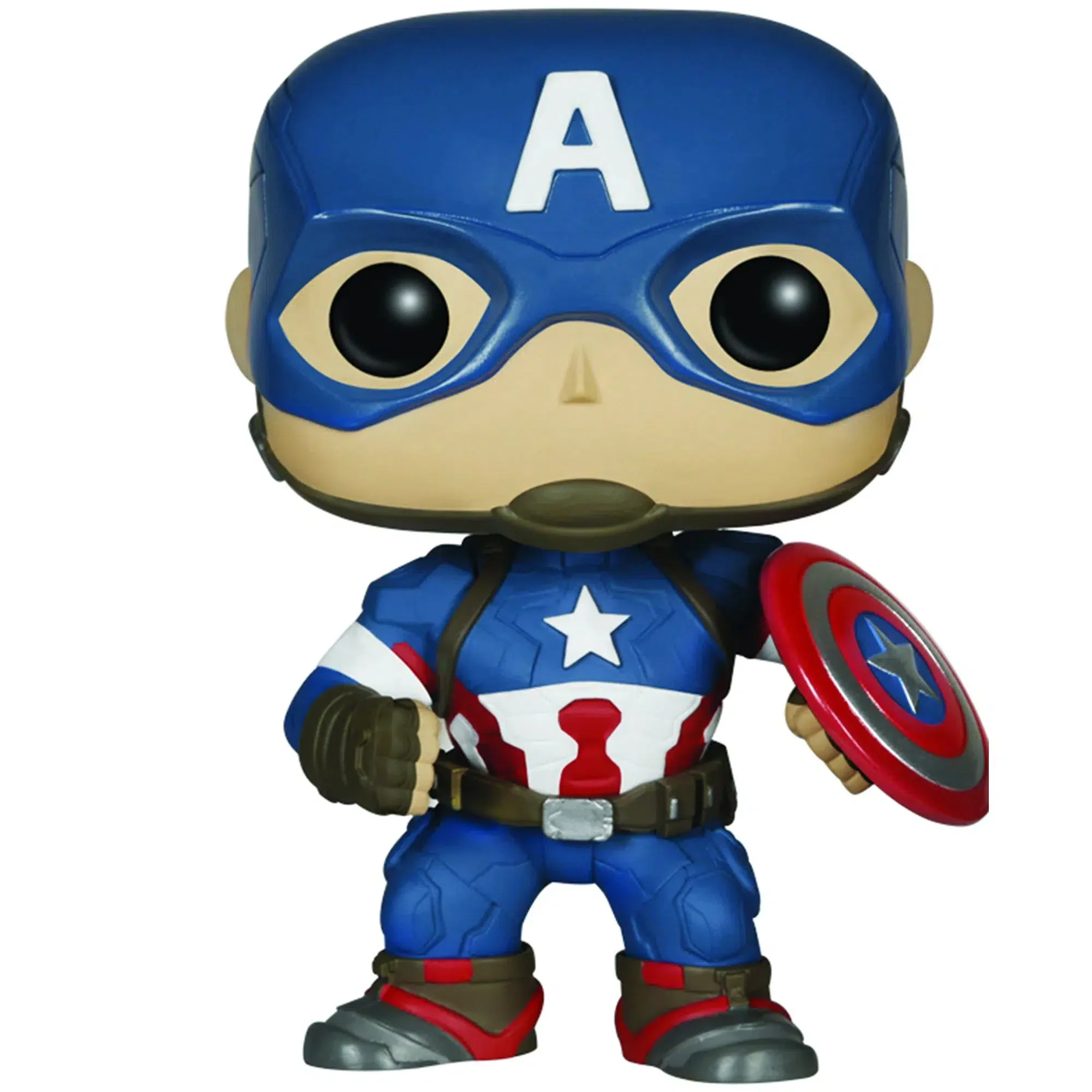 Marvel's Avengers: Age of Ultron - Captain America Bobble-Head Figure (#67) - Funko - Pop! Marvel Series - Image 2