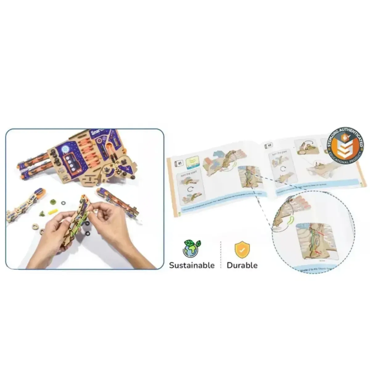 Mechanical Hand - STEM Toy Building Set - Smartivity - Image 4