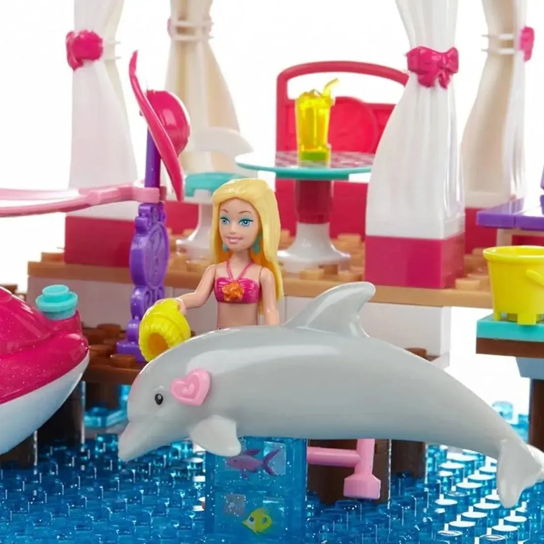 Mega Bloks [Barbie] - Tropical Resort Building Set - Build 'n Play Series (80244) - Image 9