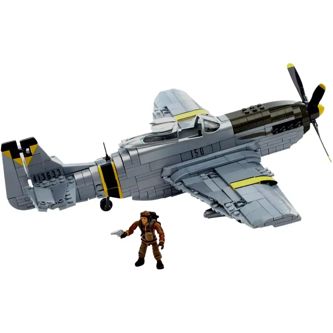 Mega Bloks [Call of Duty] - Air Strike Ace Plane Building Set - Mega Bloks Collector Series (DPW87) - Image 2