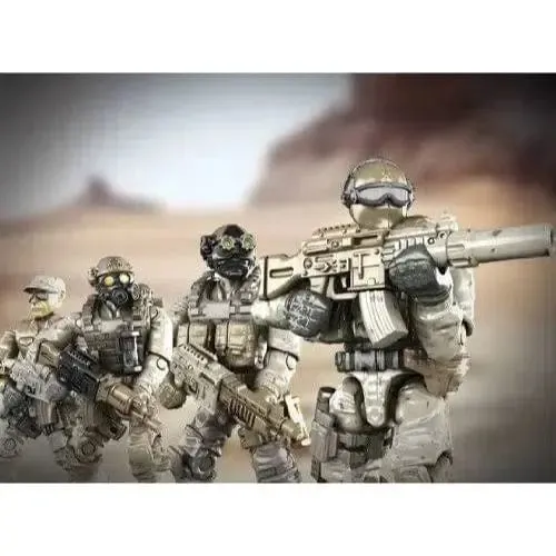 Mega Bloks [Call of Duty] - Desert Troopers Building Set - Image 3