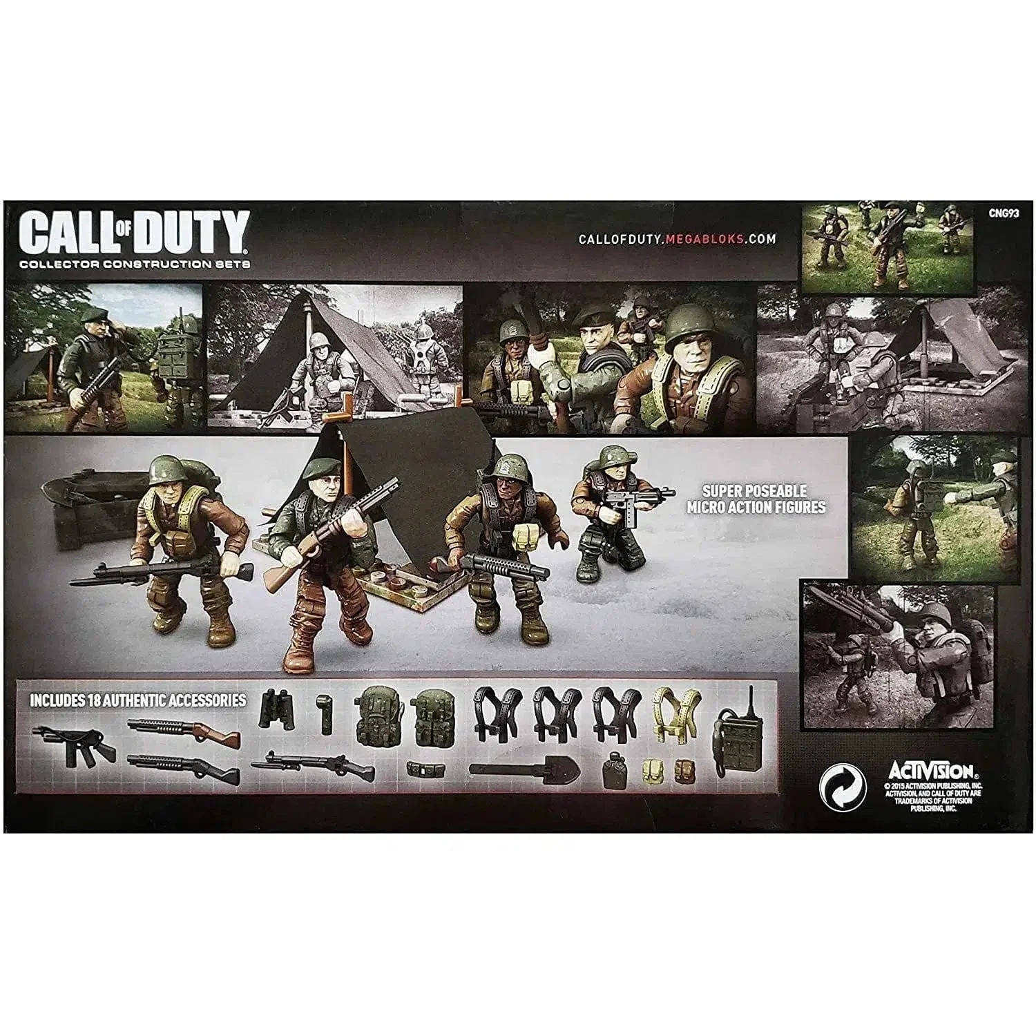 Mega Bloks [Call of Duty] - Infantry Battalion Building Set - Image 3