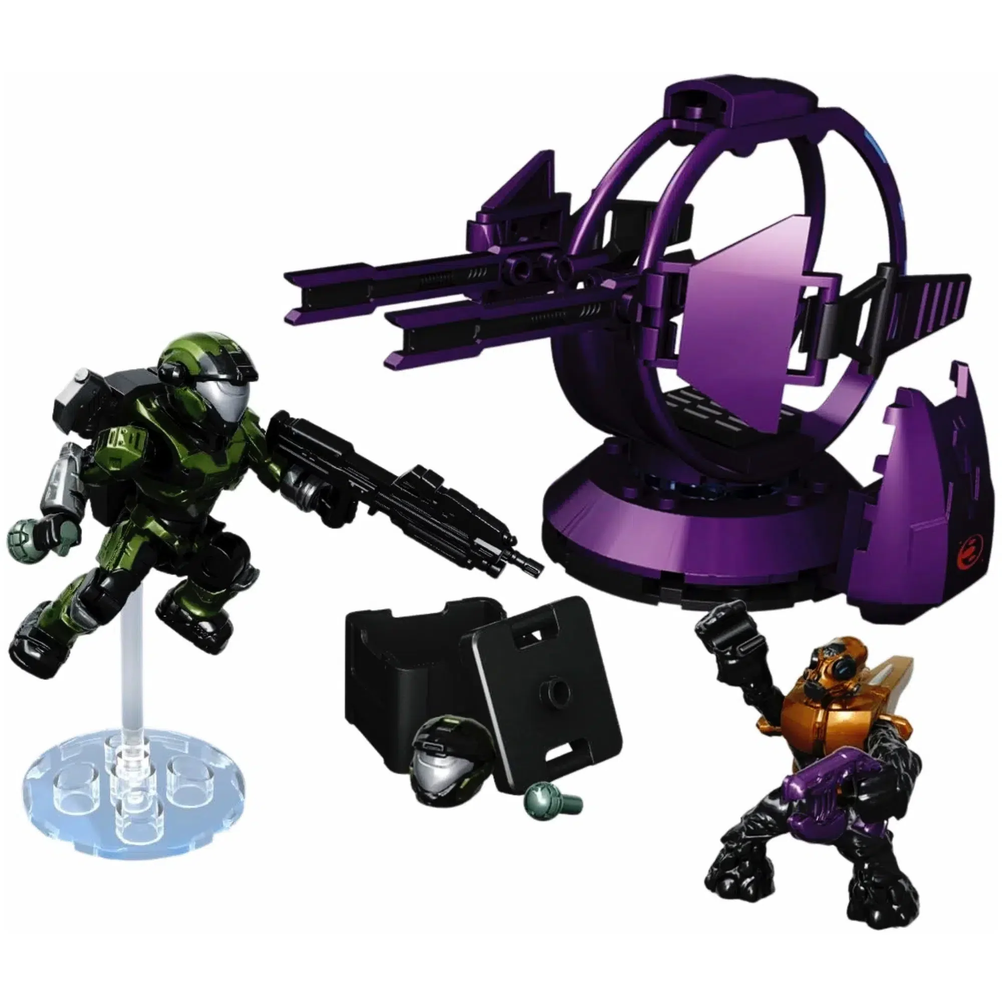 Mega Bloks [Halo] - Covenant Shade Turret Building Set (96949) - Image 2
