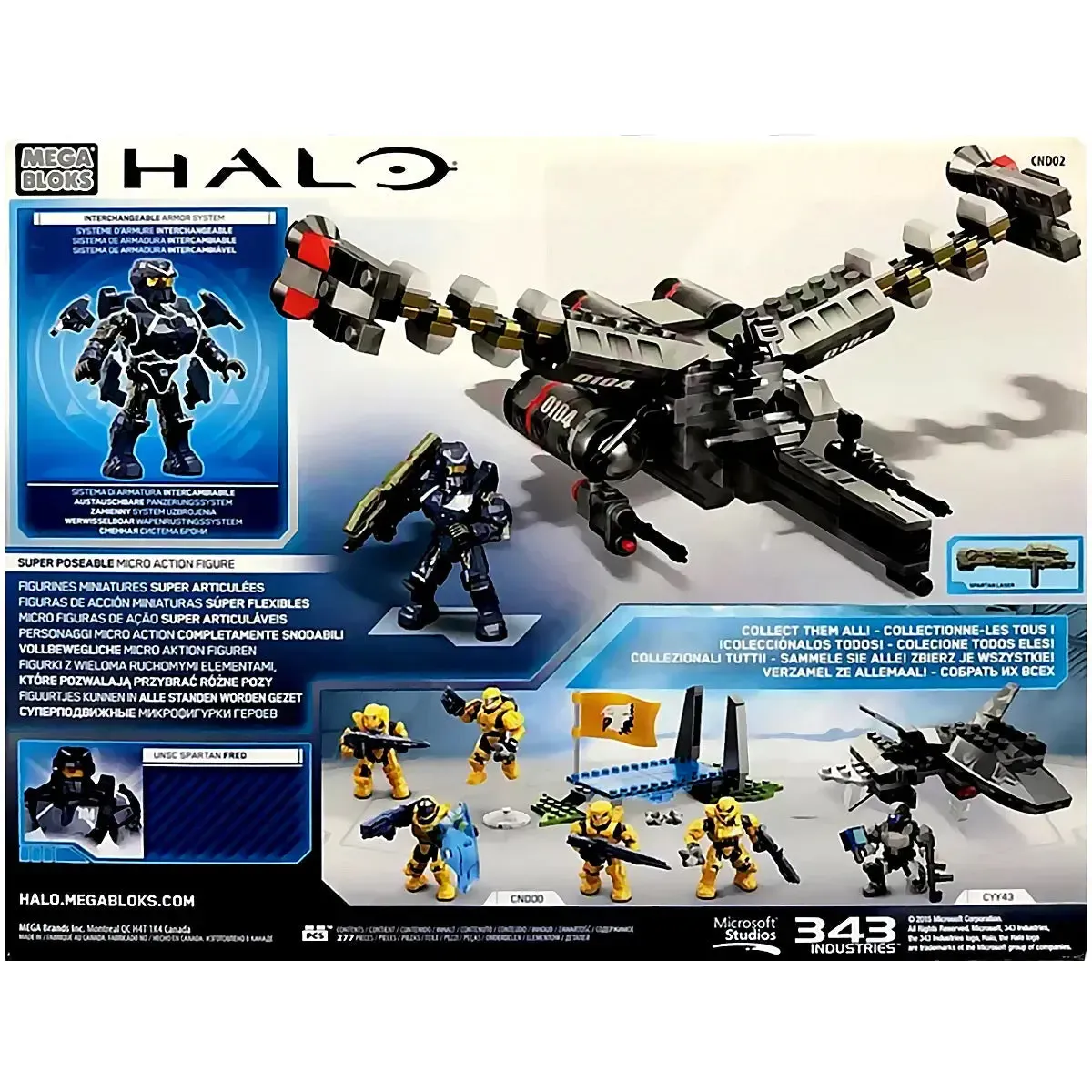 Mega Bloks [Halo] - EVA Booster Frame Building Set - Image 3