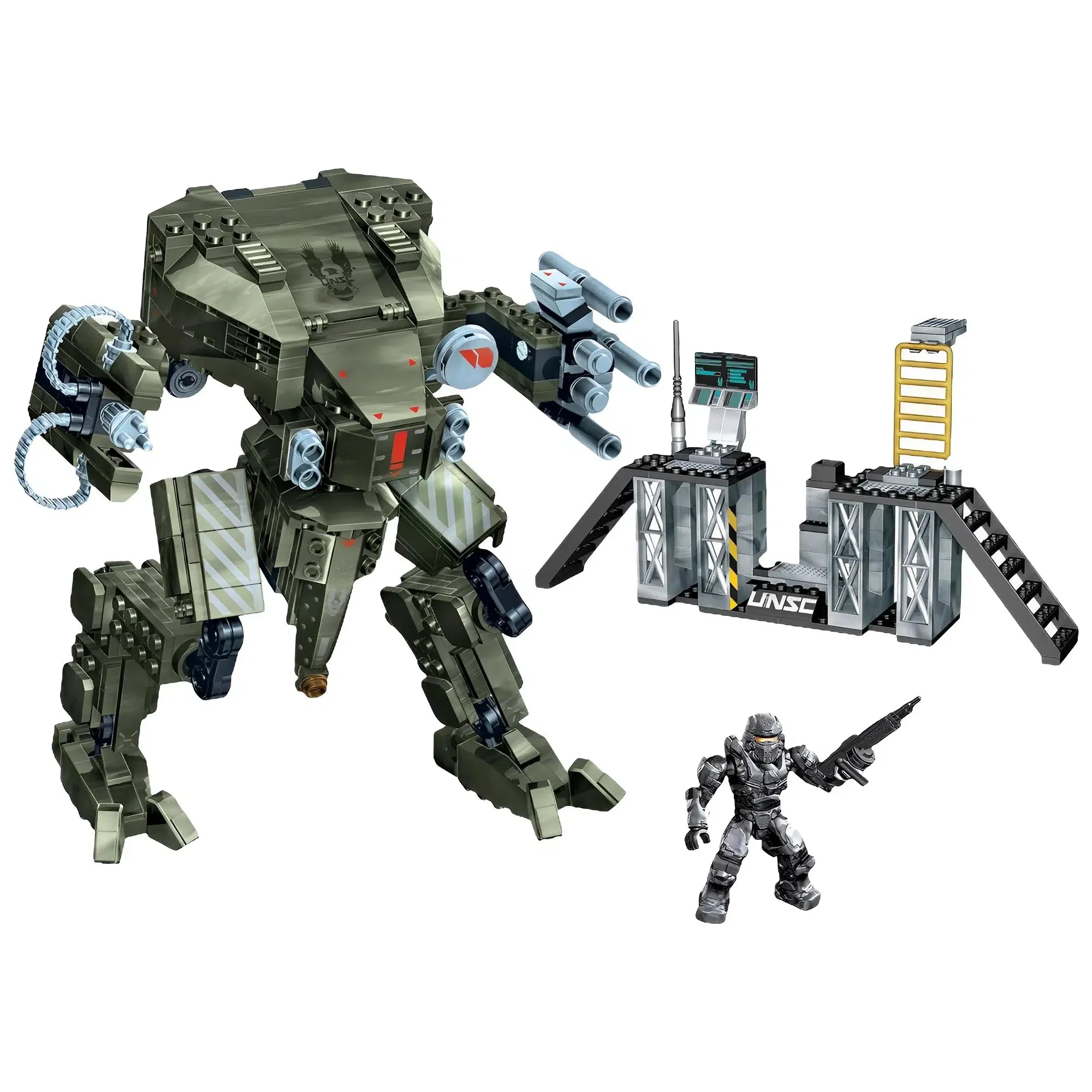 Mega Bloks [Halo] - UNSC Mantis Building Set (97115) - Image 2