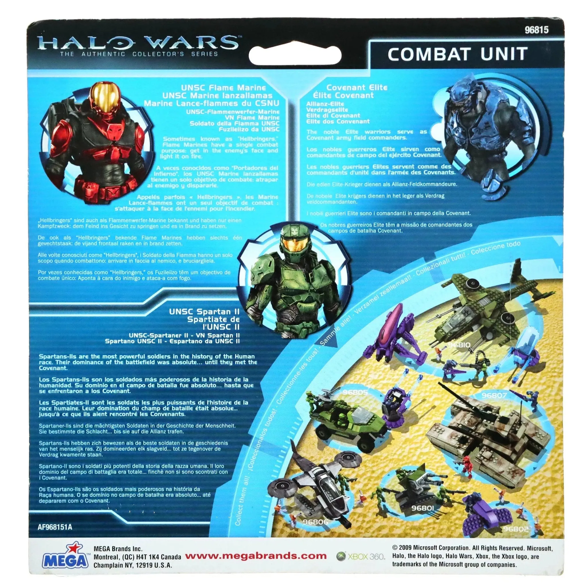 Mega Bloks [Halo Wars] - Combat Unit Building Set - Image 2