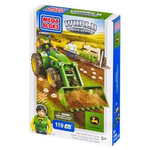 Mega Bloks [John Deere] - Farm Tractor Building Set - Image 4