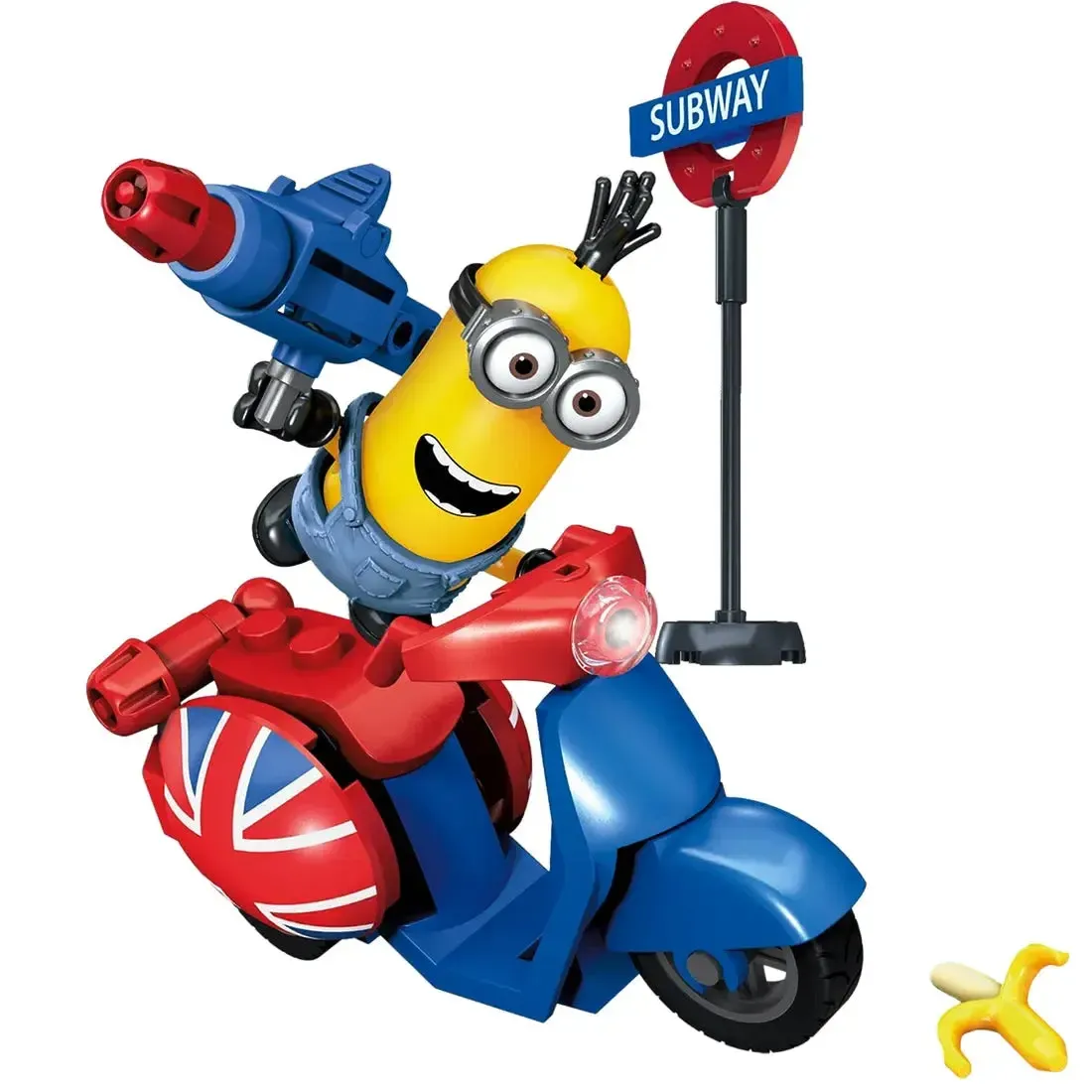 Mega Bloks [Minions] - Scooter Escape Building Set (CNF52) - Image 2