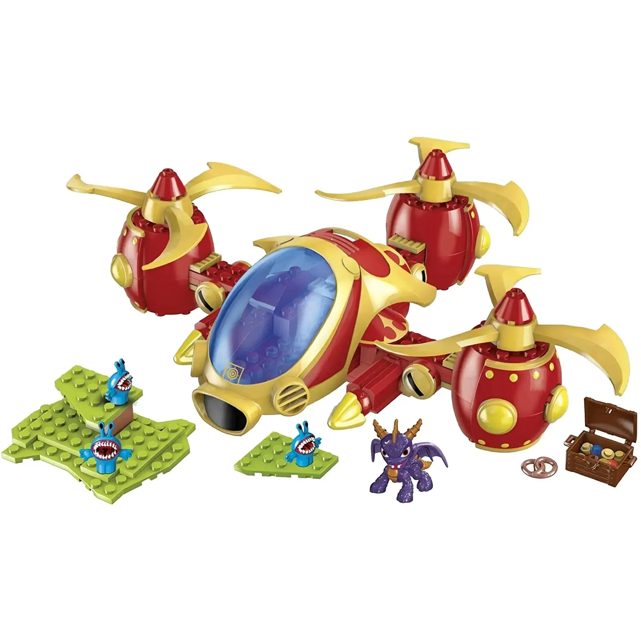 Mega Bloks [Skylanders: Giants] - Arkeyan Copter Attack Building Set (95418) - Image 2