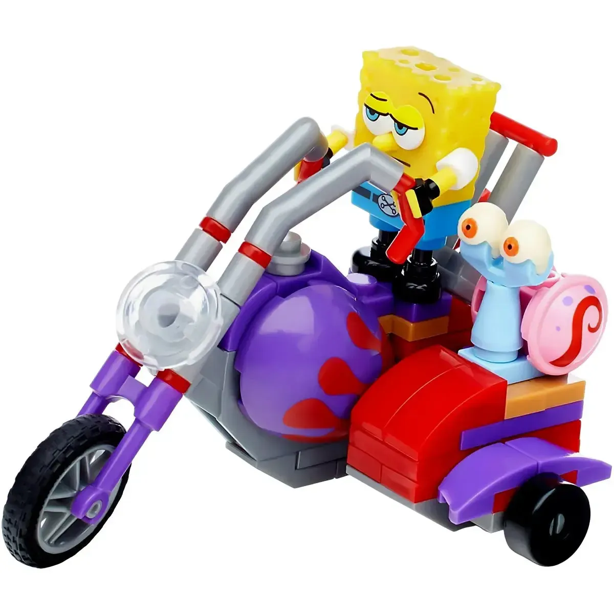 Mega Bloks [Spongebob Squarepants] - Bike Racer Building Set (CNF66) - Image 3
