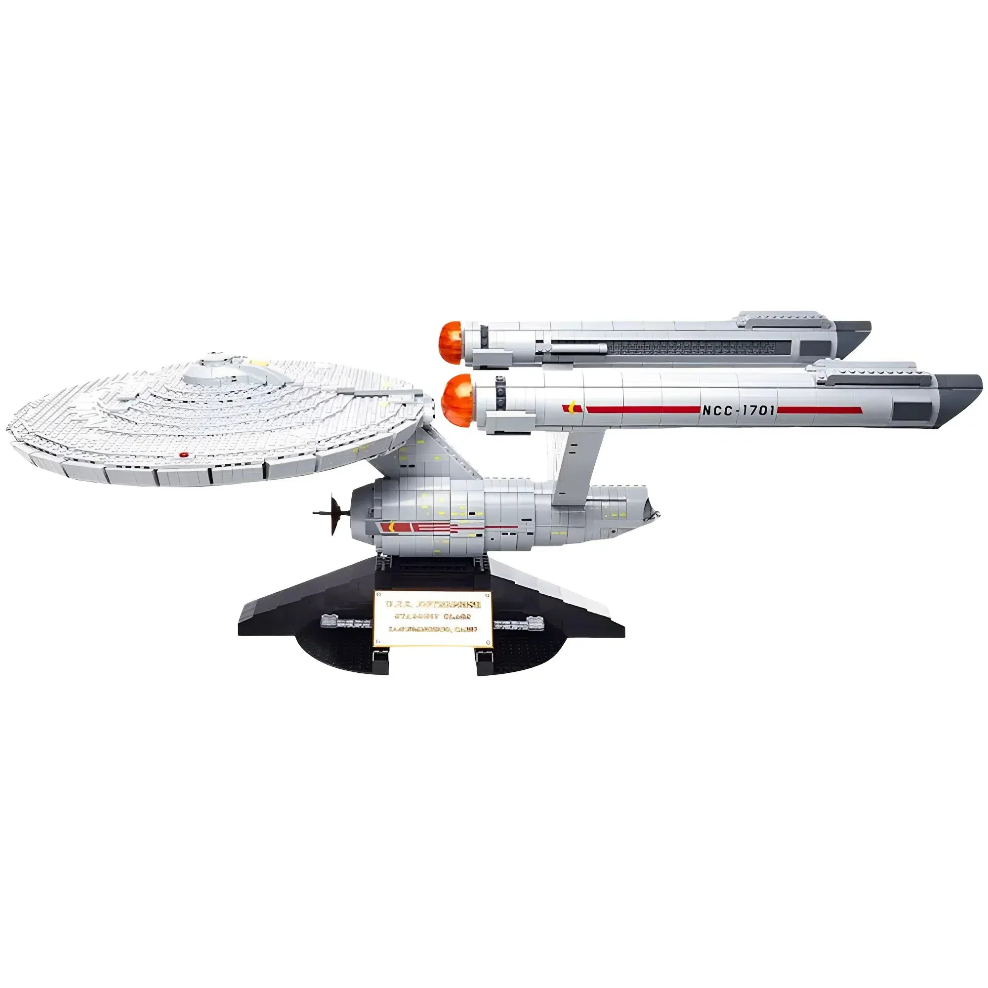 Mega Bloks [Star Trek: The Original Series] - U.S.S. Enterprise NC-1701 Building Set (DPH83) - Image 4