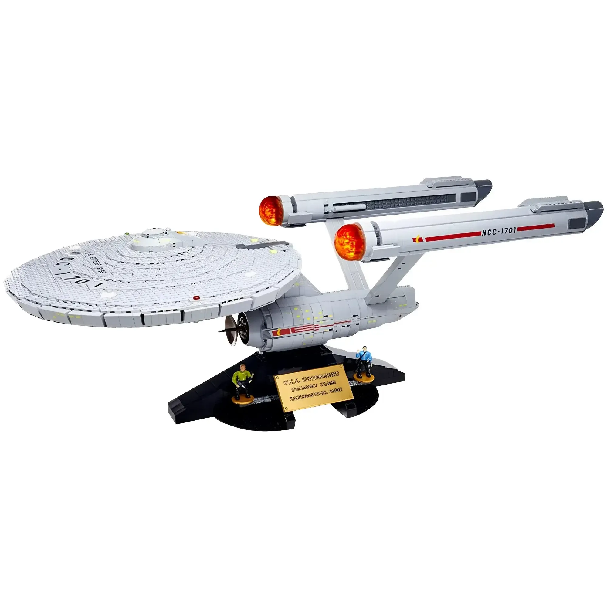 Mega Bloks [Star Trek: The Original Series] - U.S.S. Enterprise NC-1701 Building Set (DPH83) - Image 5