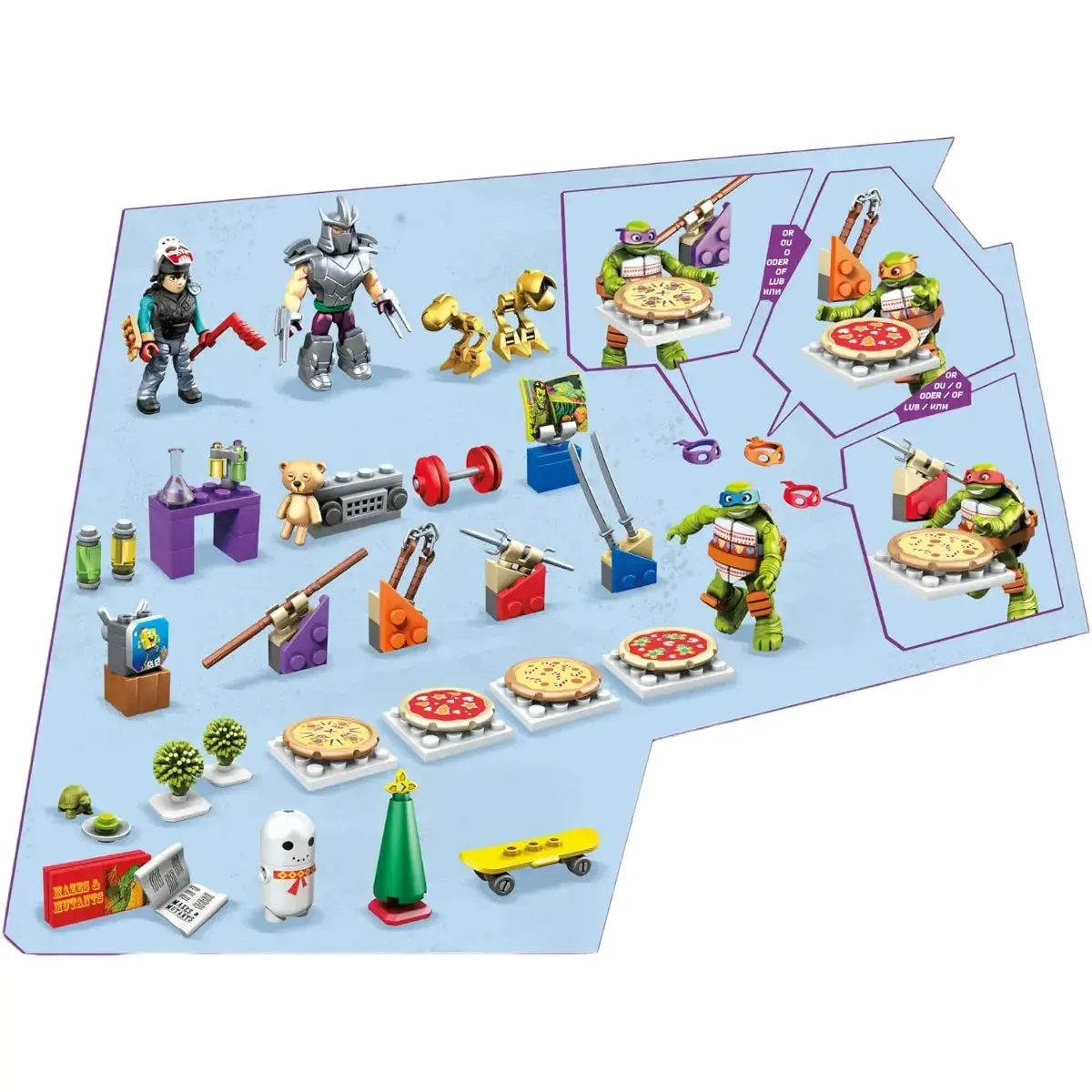 Mega Bloks [Teenage Mutant Ninja Turtles] - Holiday Advent Calendar Building Sets - Image 3