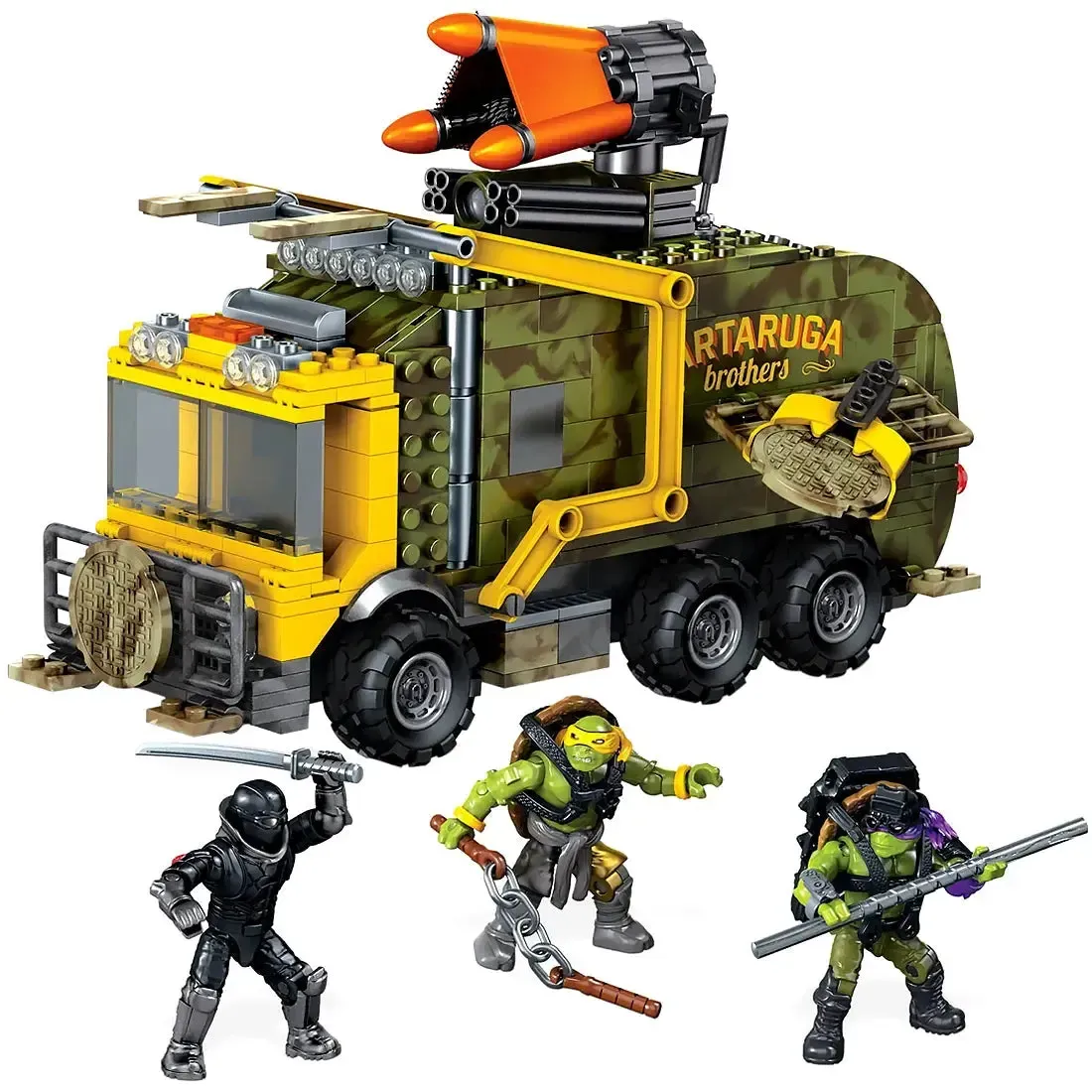 Mega Bloks [Teenage Mutant Ninja Turtles: Out of the Shadows] - Battle Truck Building Set - Image 2
