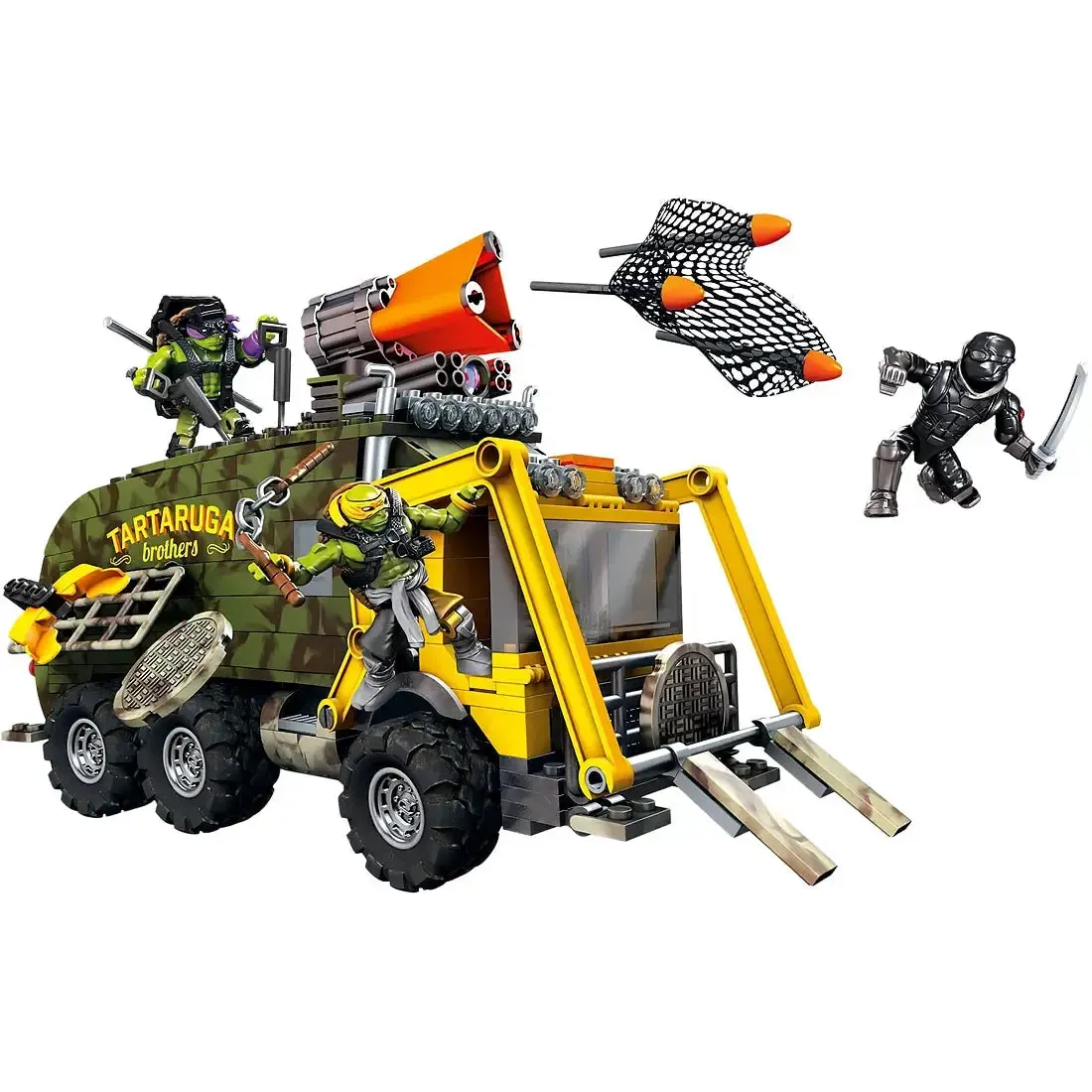 Mega Bloks [Teenage Mutant Ninja Turtles: Out of the Shadows] - Battle Truck Building Set - Image 3