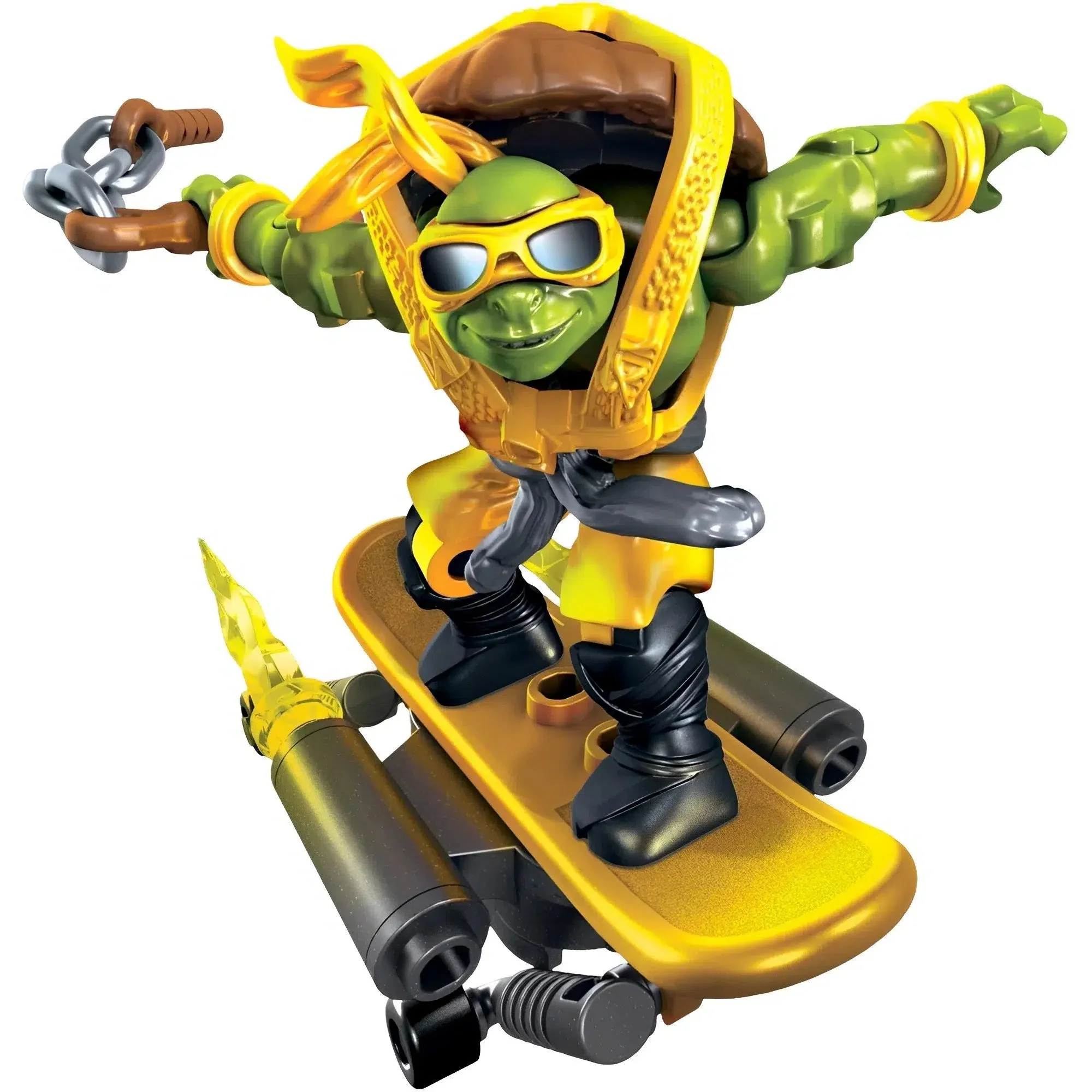 Mega Bloks [Teenage Mutant Ninja Turtles: Out of the Shadows] - Mikey Turbo Board Building Set - Image 6