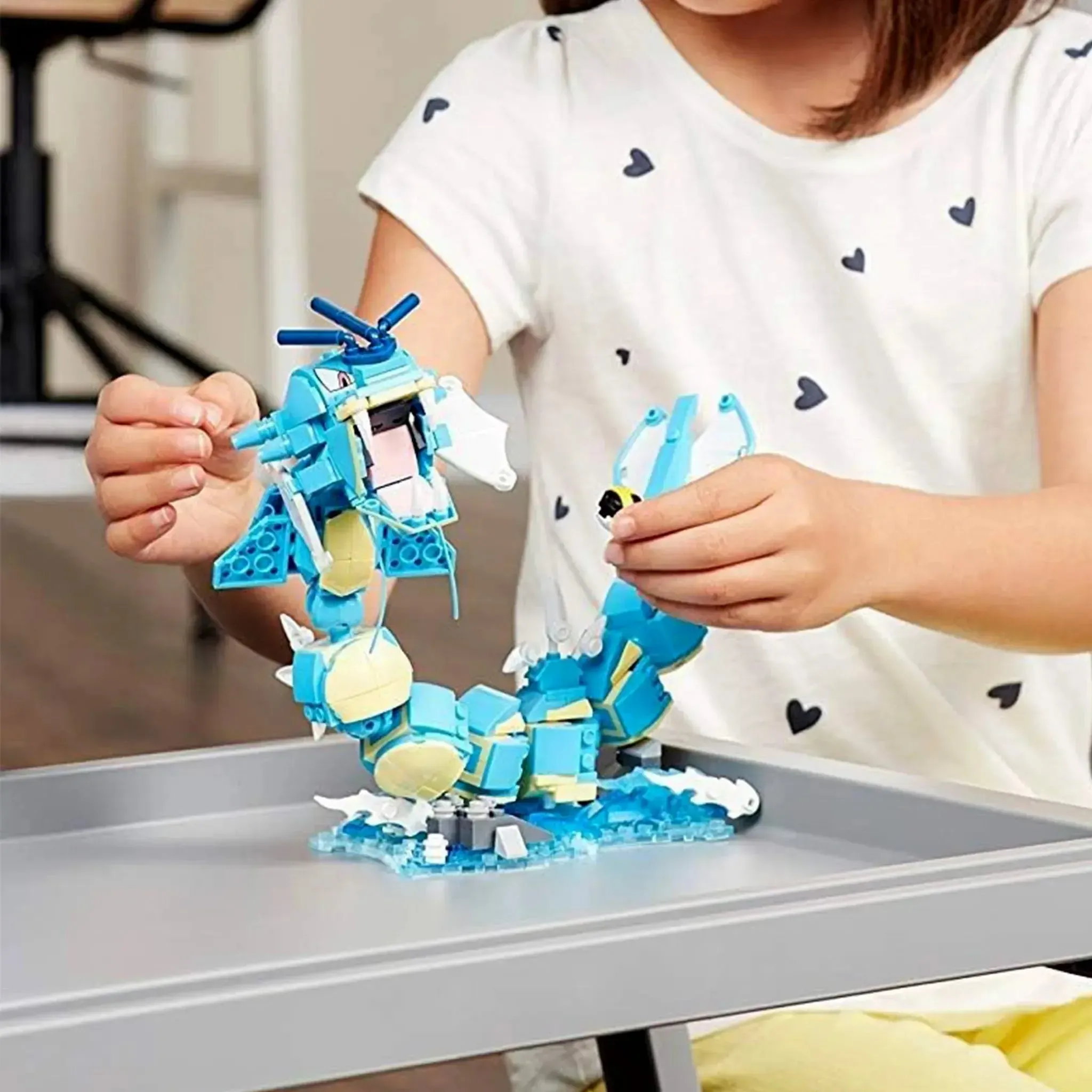 Mega Construx [Pokémon] - Gyarados Building Set - Mega Bloks - (DYF14) - Image 6