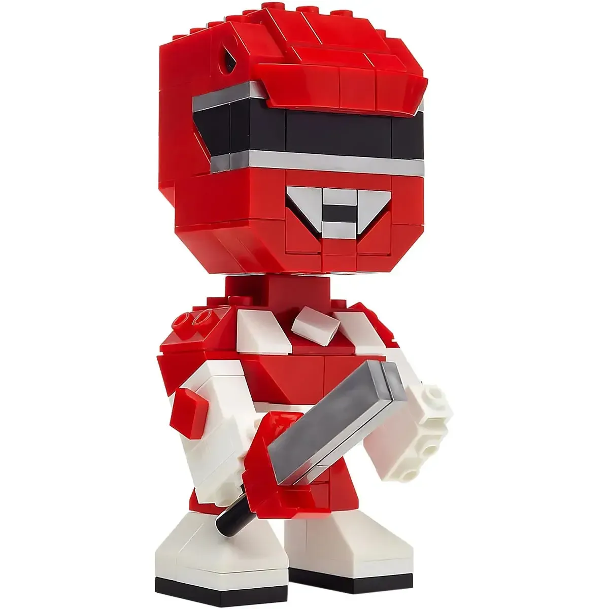 Mega Construx [Saban's Power Rangers] - Red Ranger Figure Building Set - Mega Bloks - Kubros Series (31) - Image 4