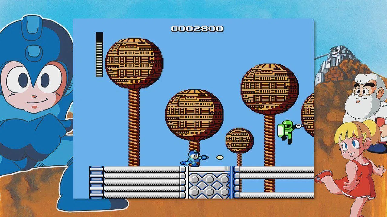 Mega Man Legacy Collection (Collector's Edition) - Video Game & Gold Mega Man Amiibo Bundle - Nintendo 3DS - Image 4