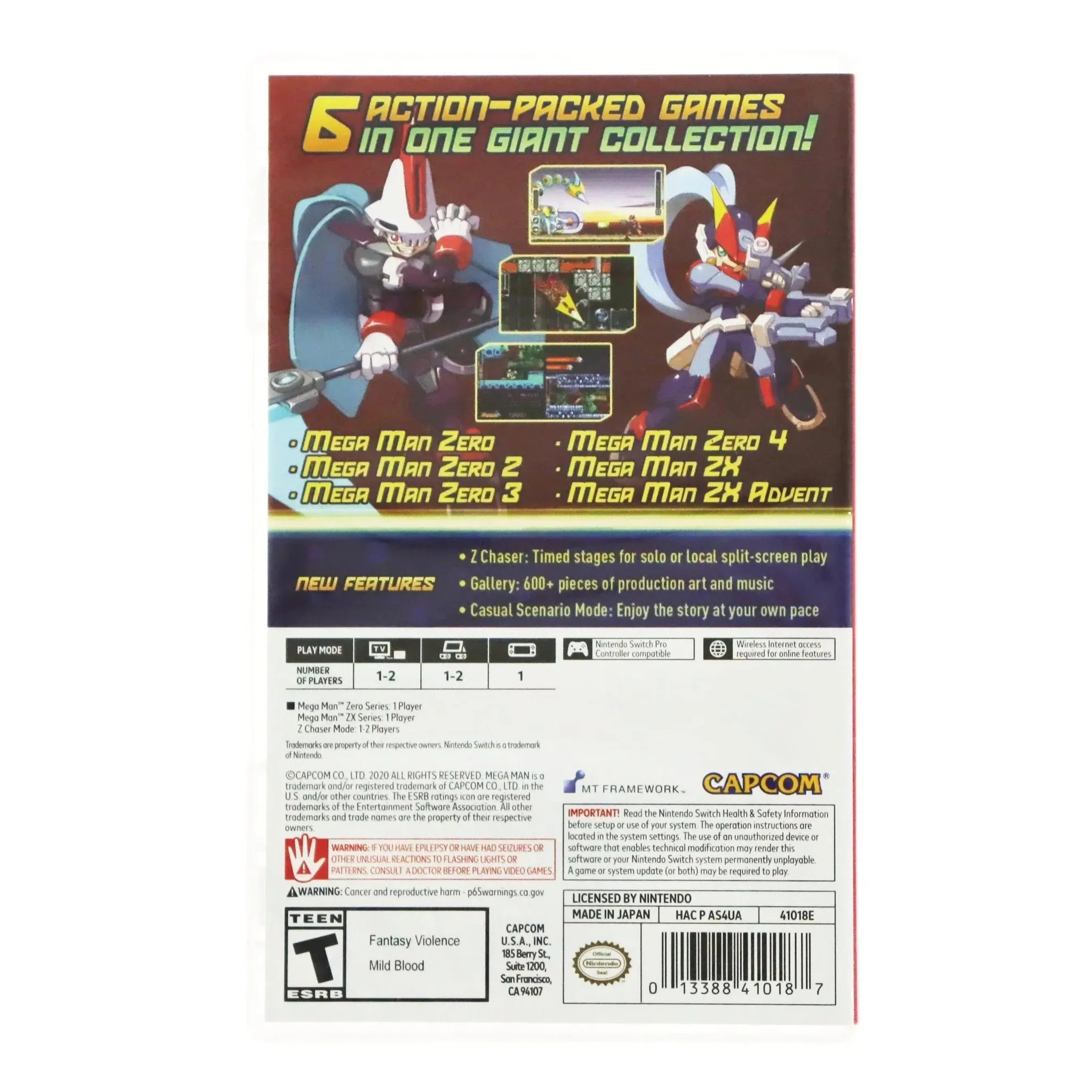 Mega Man Zero/ZX Legacy Collection - Nintendo Switch - Image 3