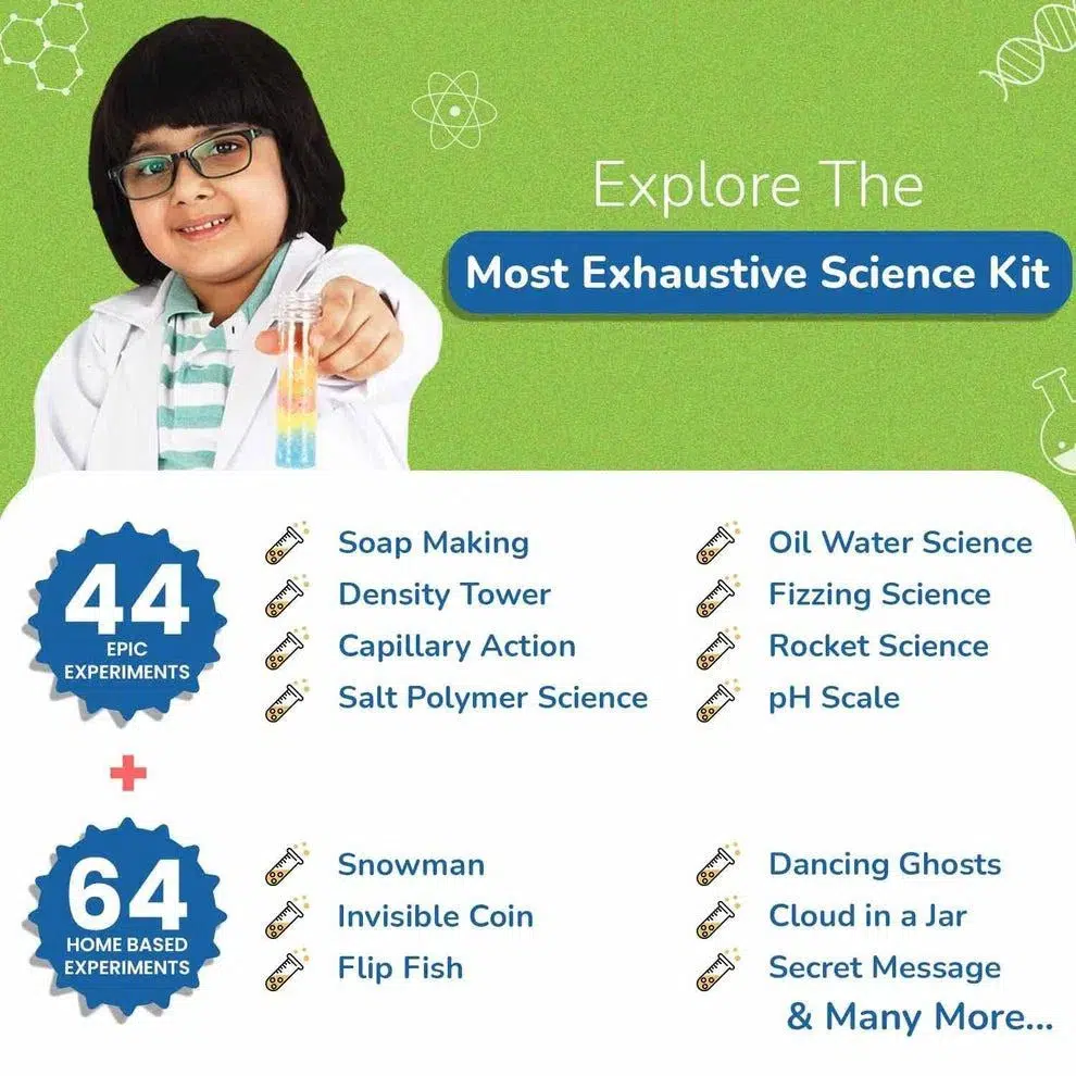Mega Science Kit - STEM Science Experiment Educational Toy Kit - Smartivity - Image 3