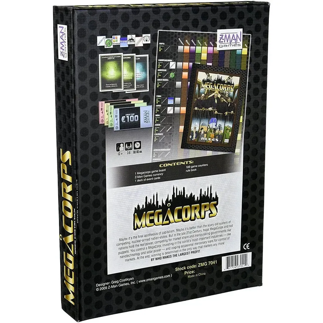 MegaCorps - Economic Civilization Board Game for Adults (3-6 Players, Ages 13+) - Z-Man Games - Image 3