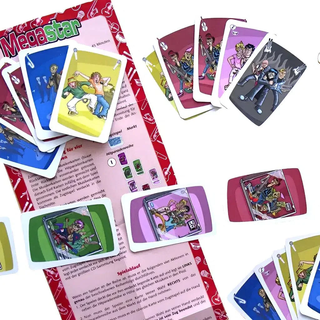 Megastar - Card Game - Mayfair Games - Image 5