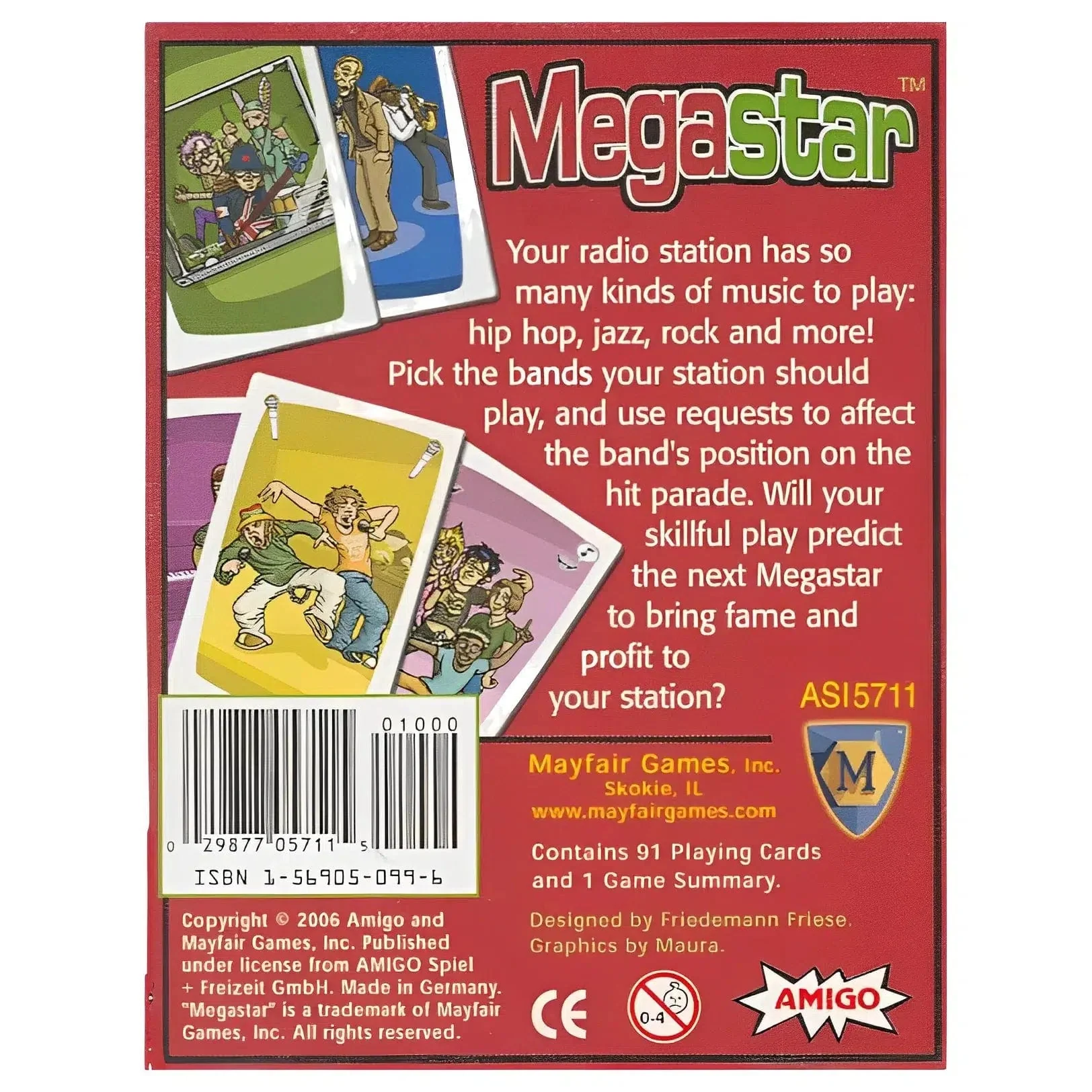 Megastar - Card Game - Mayfair Games - Image 6