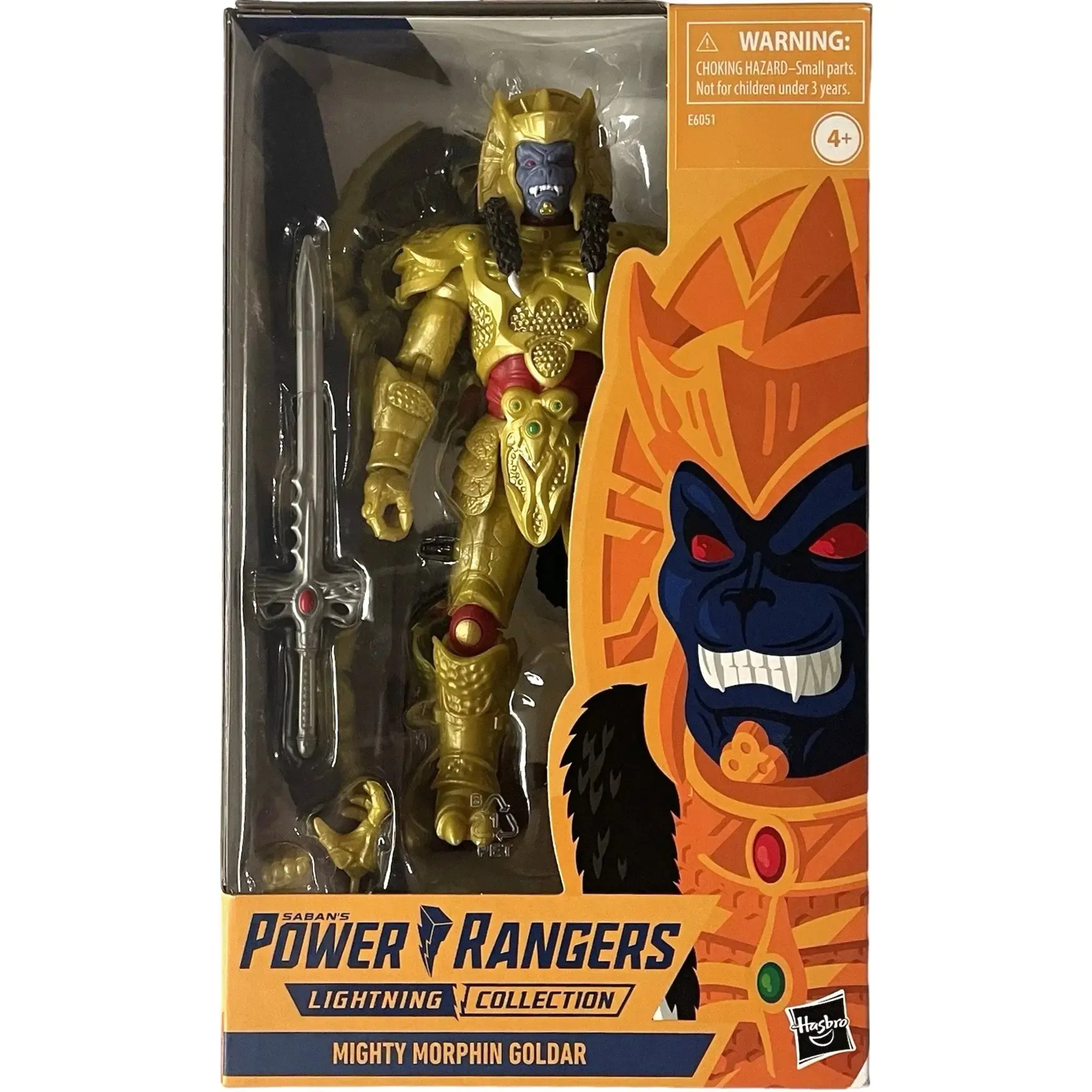 Mighty Morphin Power Rangers - Goldar Action Figure (6.5") - Hasbro - Lightning Collection Series - (2019)