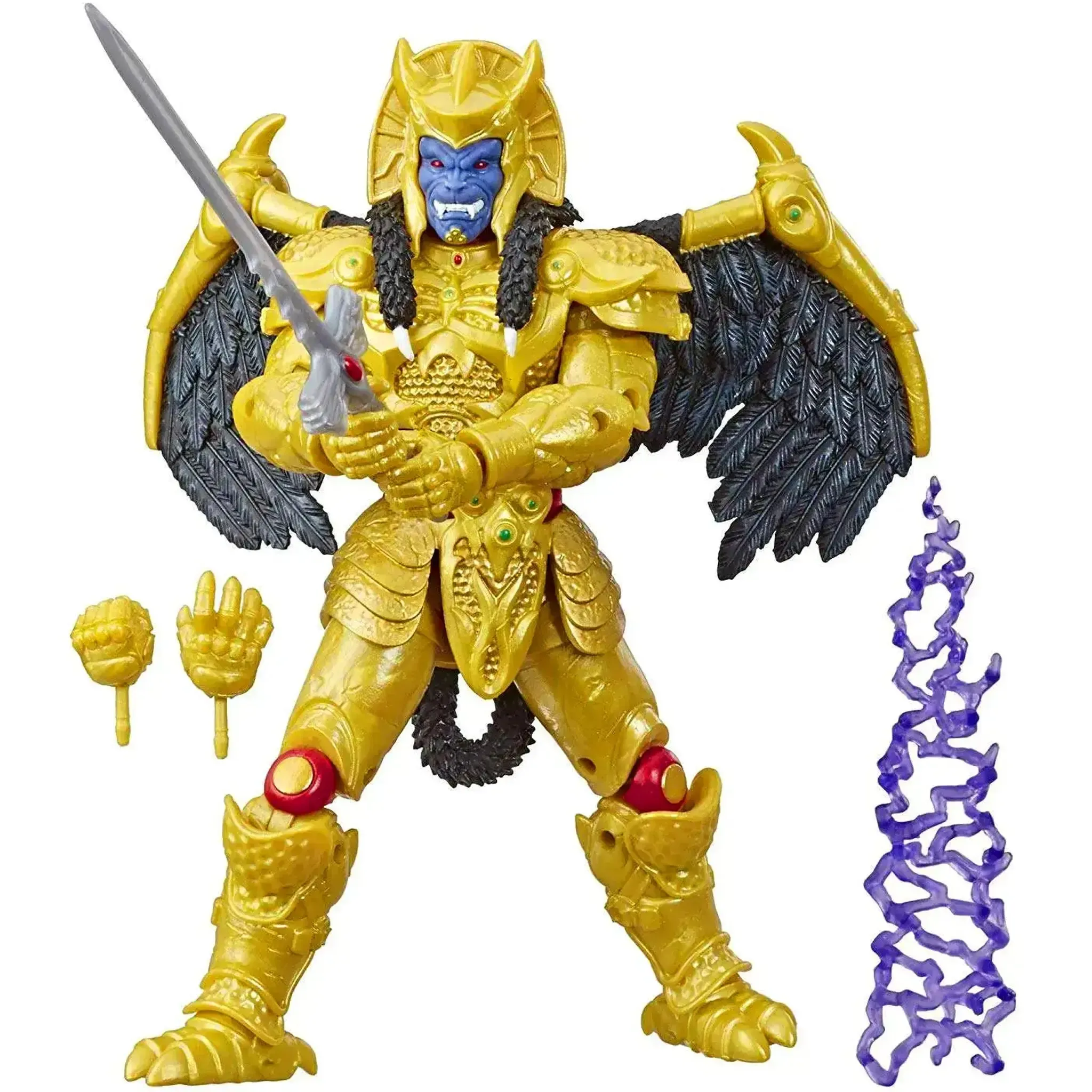 Mighty Morphin Power Rangers - Goldar Action Figure (6.5") - Hasbro - Lightning Collection Series - (2019) - Image 4