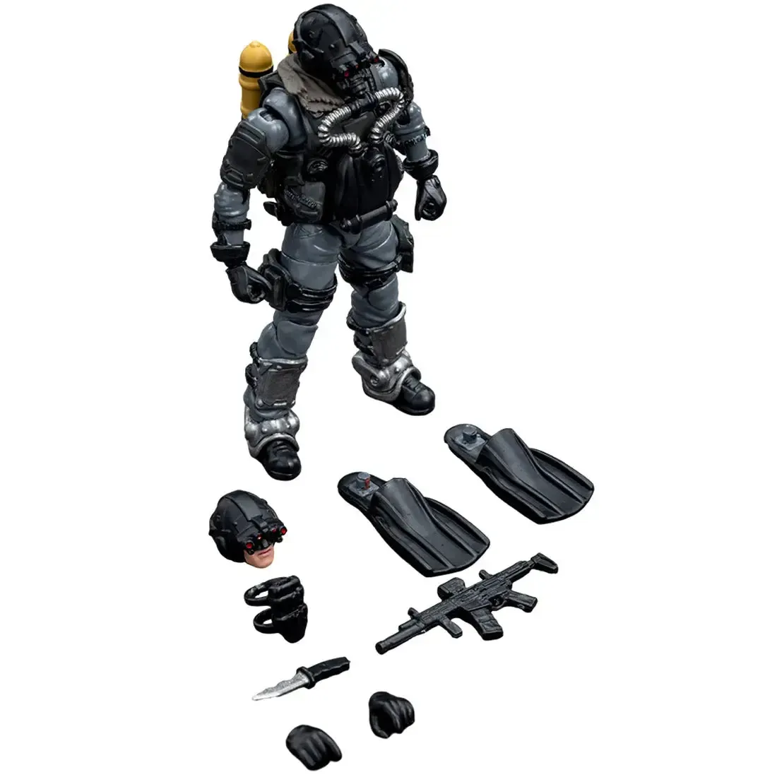 Military Action Figure (4") - JoyToy - Battle for the Stars Army Builder Series (Figure 15) - Image 3