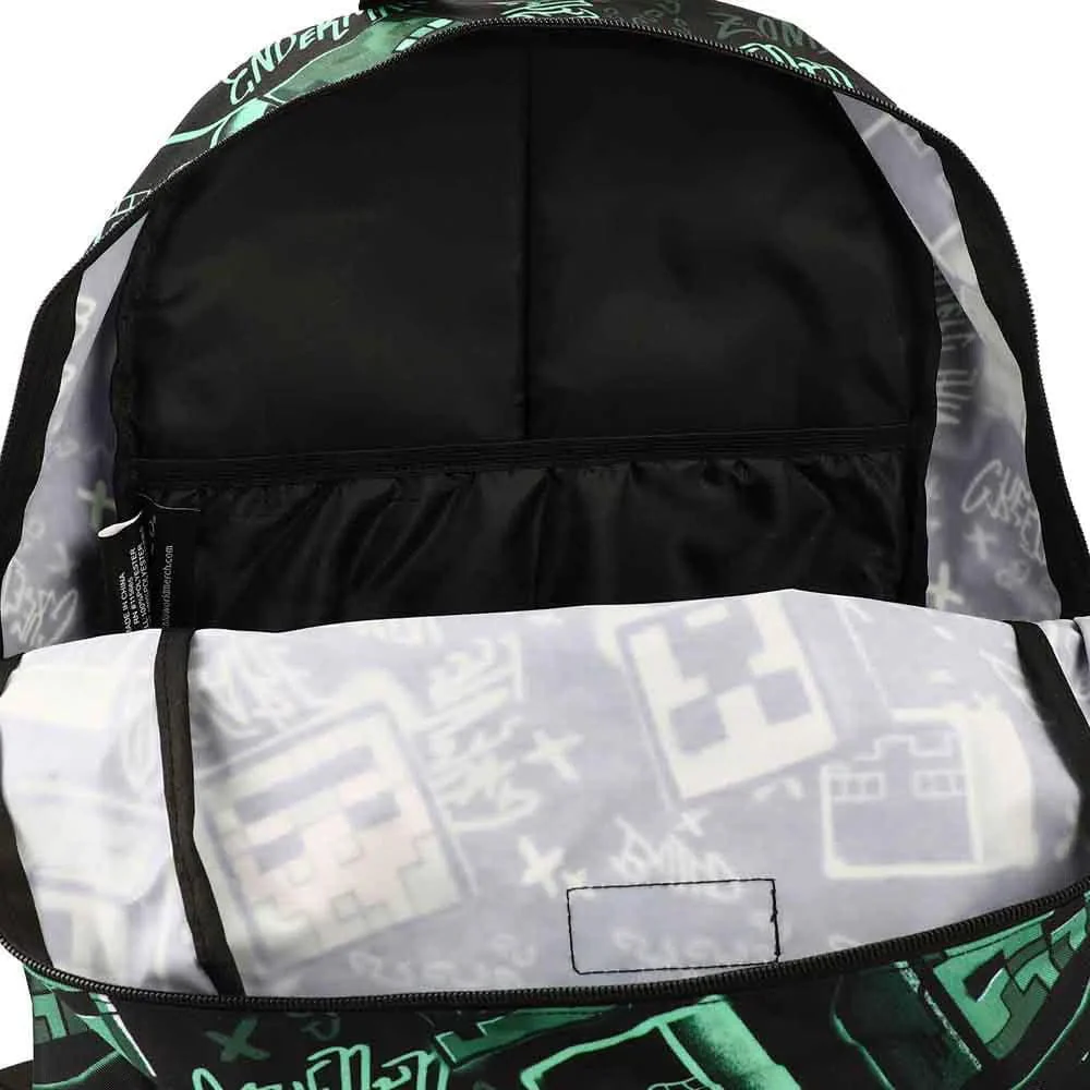 Minecraft - Creeper Laptop Backpack (All Over Print) - Bioworld - Image 5