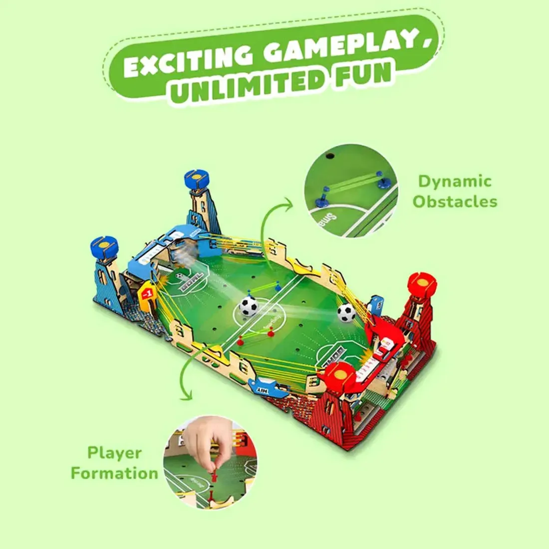 Mini Soccer - STEM Toy Game Building Set - Smartivity - Image 7