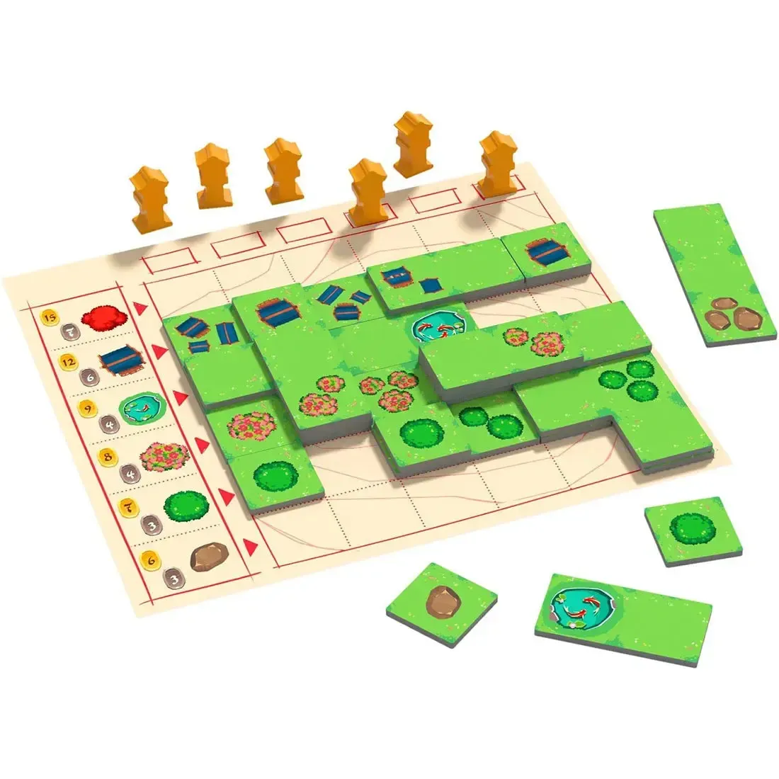 Miyabi - Tile Placement Nature Board Game for Adults, Family, and Children (2-4 Players, Ages 8+) - HABA - Image 5