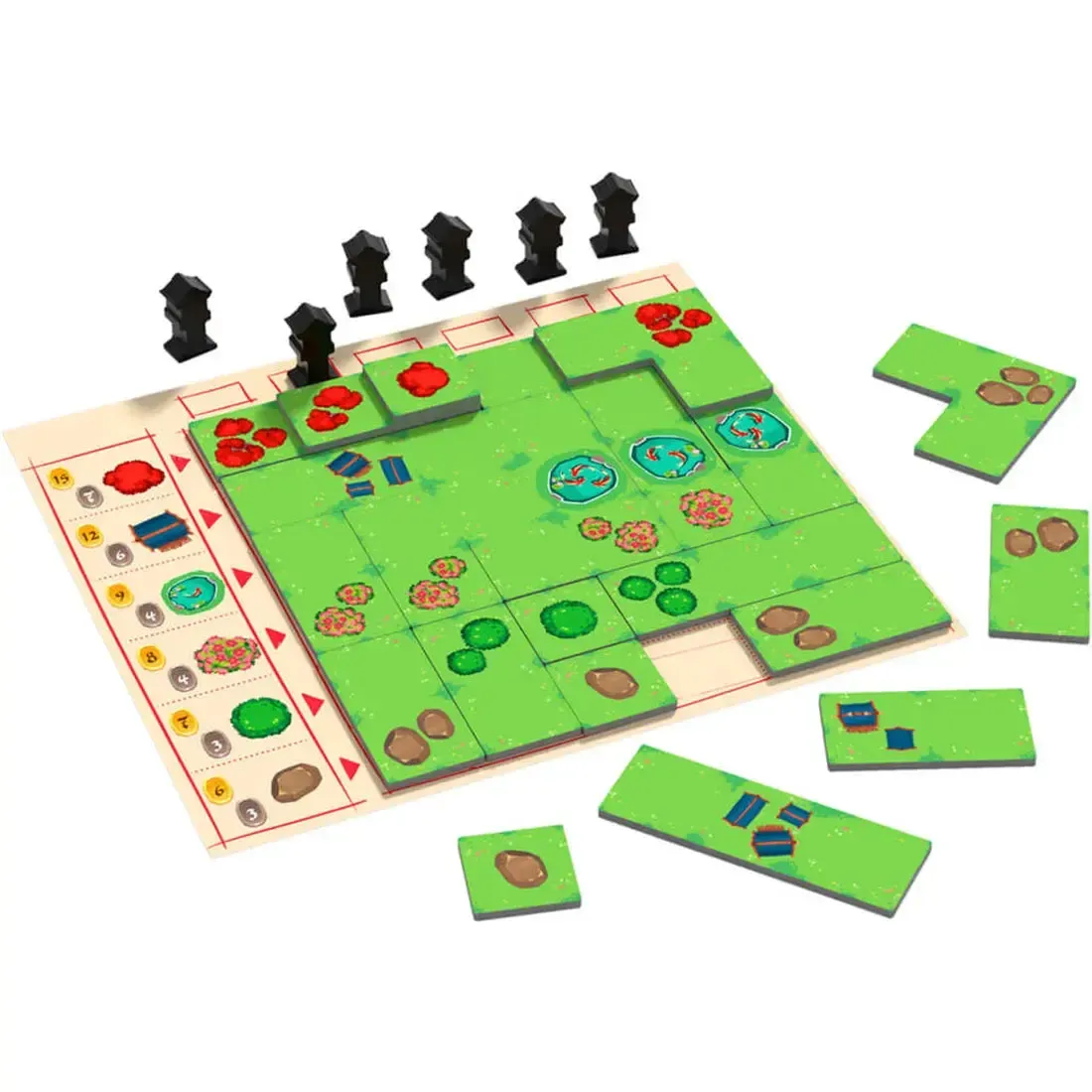 Miyabi - Tile Placement Nature Board Game for Adults, Family, and Children (2-4 Players, Ages 8+) - HABA - Image 6