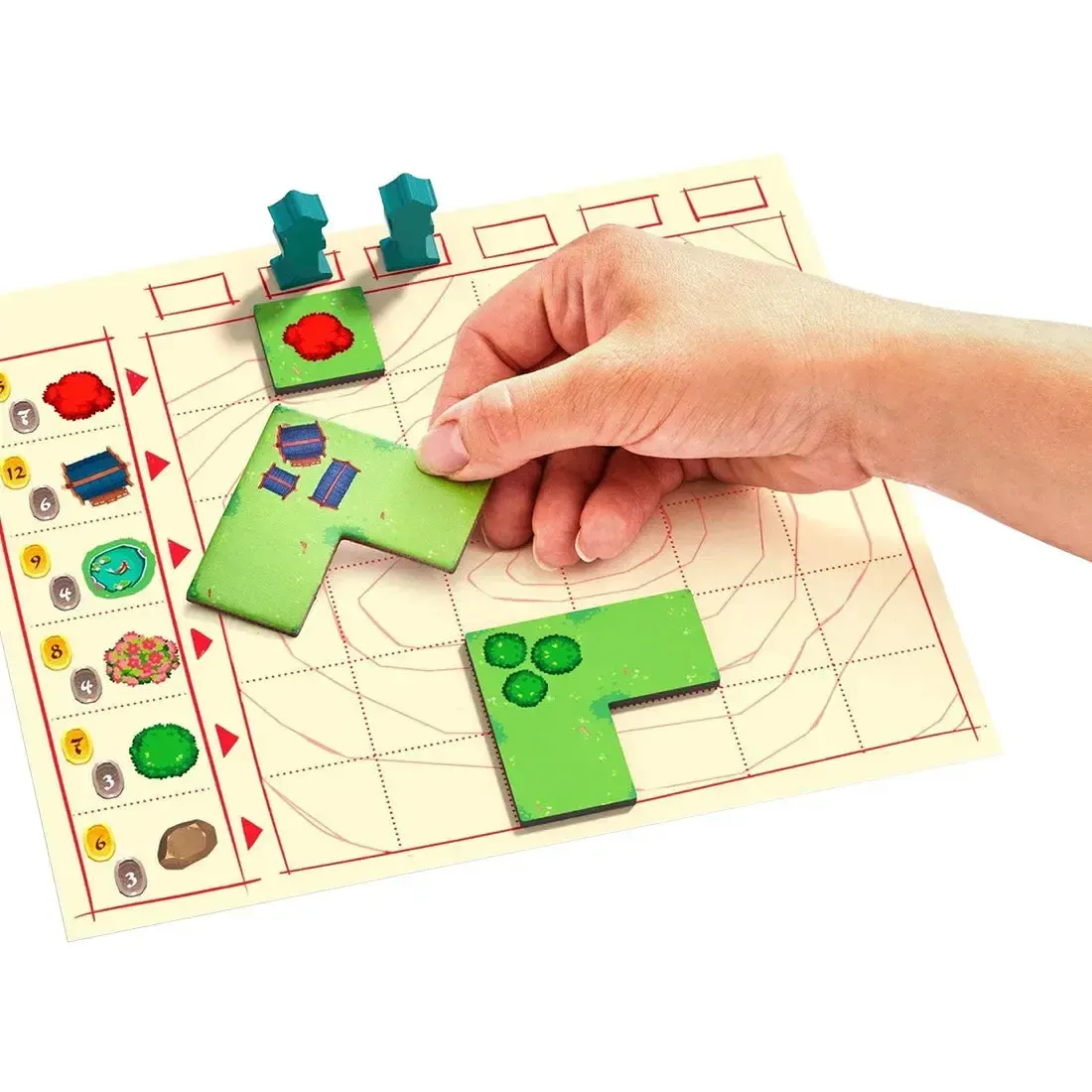 Miyabi - Tile Placement Nature Board Game for Adults, Family, and Children (2-4 Players, Ages 8+) - HABA - Image 8