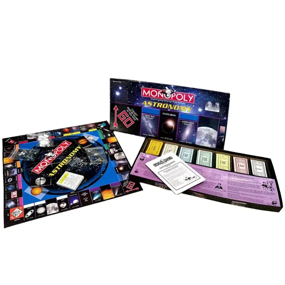 Monopoly: Astronomy Edition - Economic Space Board Game for Family, Adults, and Children (2-6 Players, Ages 8+) - USAopoly - Image 2