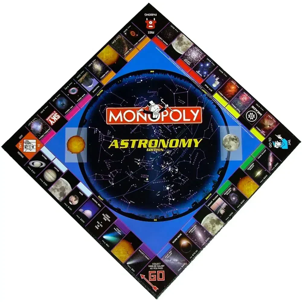 Monopoly: Astronomy Edition - Economic Space Board Game for Family, Adults, and Children (2-6 Players, Ages 8+) - USAopoly - Image 5