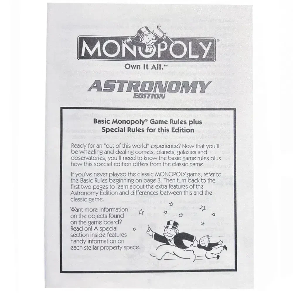 Monopoly: Astronomy Edition - Economic Space Board Game for Family, Adults, and Children (2-6 Players, Ages 8+) - USAopoly - Image 7