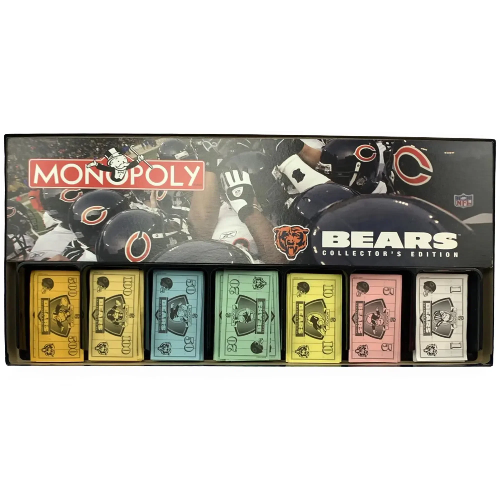 Monopoly: Chicago Bears Collector's Edition - Competitive Football Board Game for Family, Adults, and Children (2-6 Players, Ages 8+) - USAopoly - Image 6