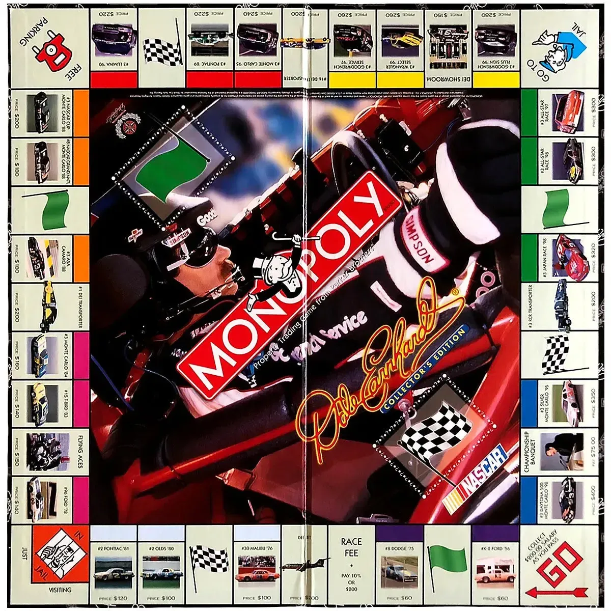 Monopoly: Dale Earnhardt Collector's Edition - Competitive Racing Board Game for Family and Adults (2-8 Players, Ages 8+) - USAopoly - Image 4