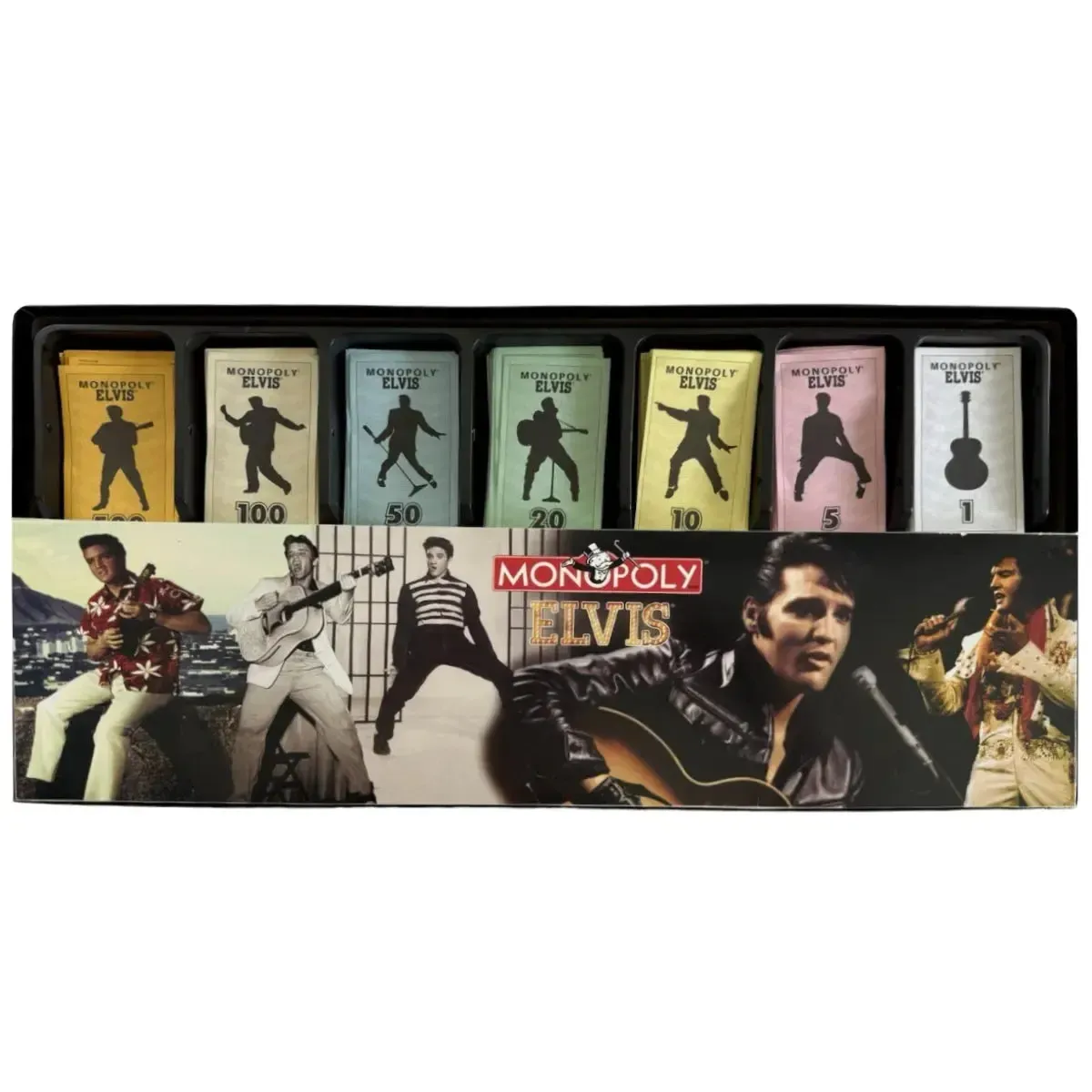 Monopoly: Elvis Presley 25th Anniversary Collector's Edition - Economic Music Board Game for Family, and Adults (2-4 Players, Ages 8+) - USAopoly - Image 4