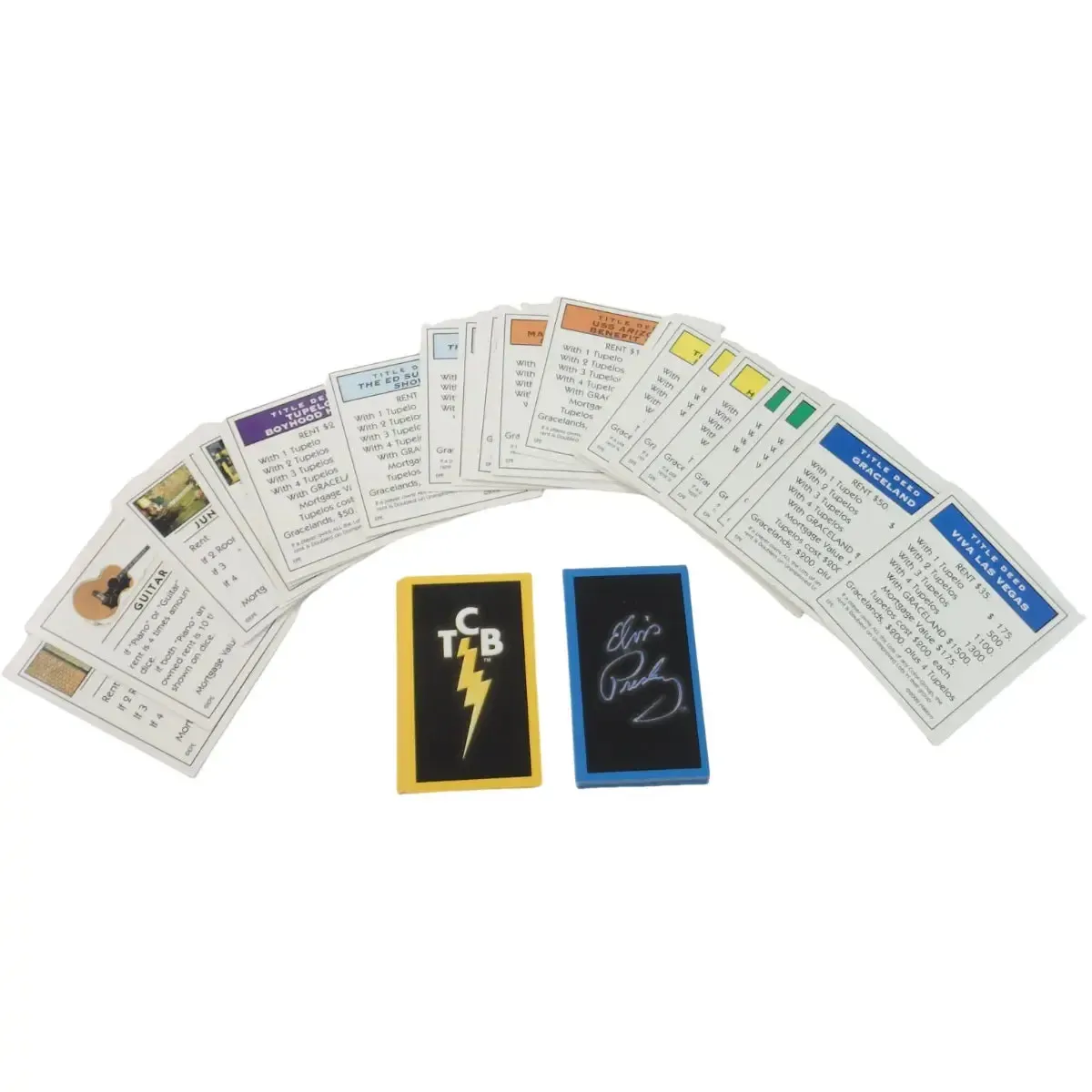 Monopoly: Elvis Presley 25th Anniversary Collector's Edition - Economic Music Board Game for Family, and Adults (2-4 Players, Ages 8+) - USAopoly - Image 7